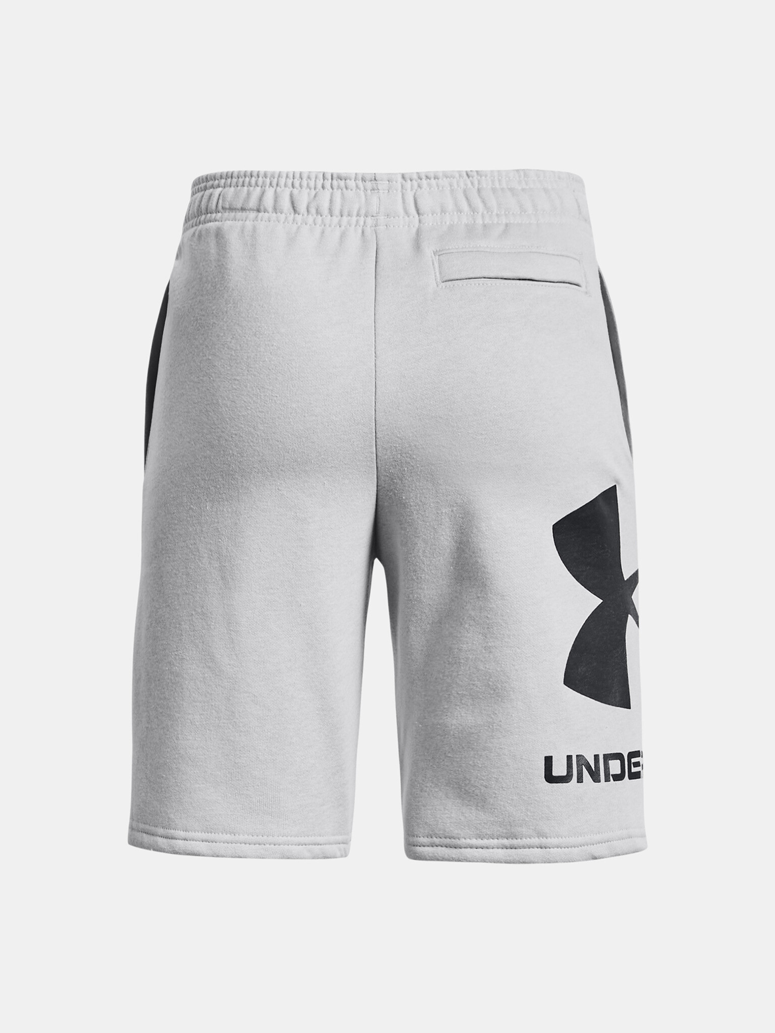 Under Armour UA Rival Fleece Logo Pantaloni scurţi pentru copii Gri - Pled.ro