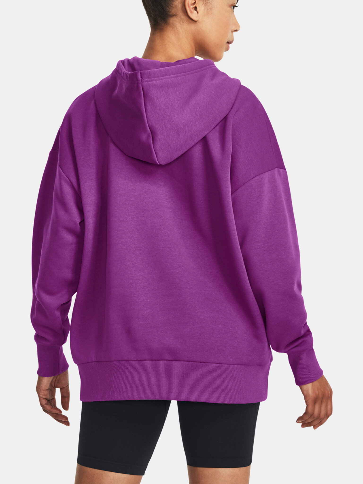 Under Armour UA Rival Fleece OS Hoodie Hanorac Violet - Pled.ro