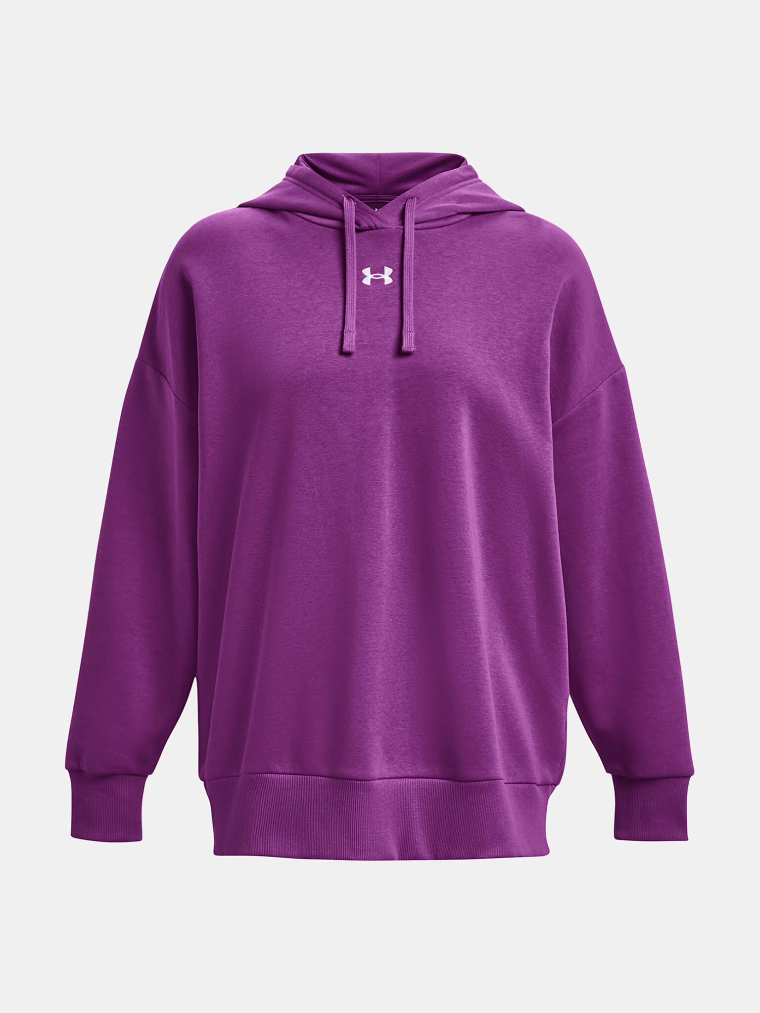 Under Armour UA Rival Fleece OS Hoodie Hanorac Violet - Pled.ro