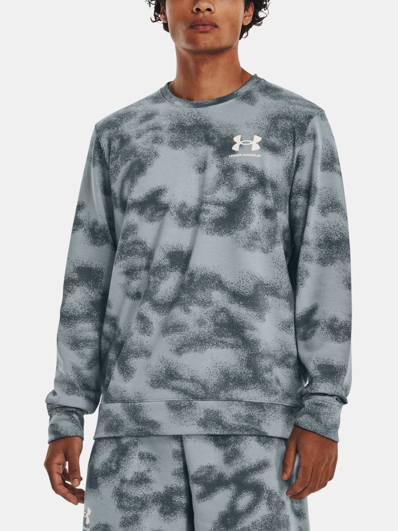 Under Armour UA Rival Terry Nov Crew Hanorac Albastru - Pled.ro