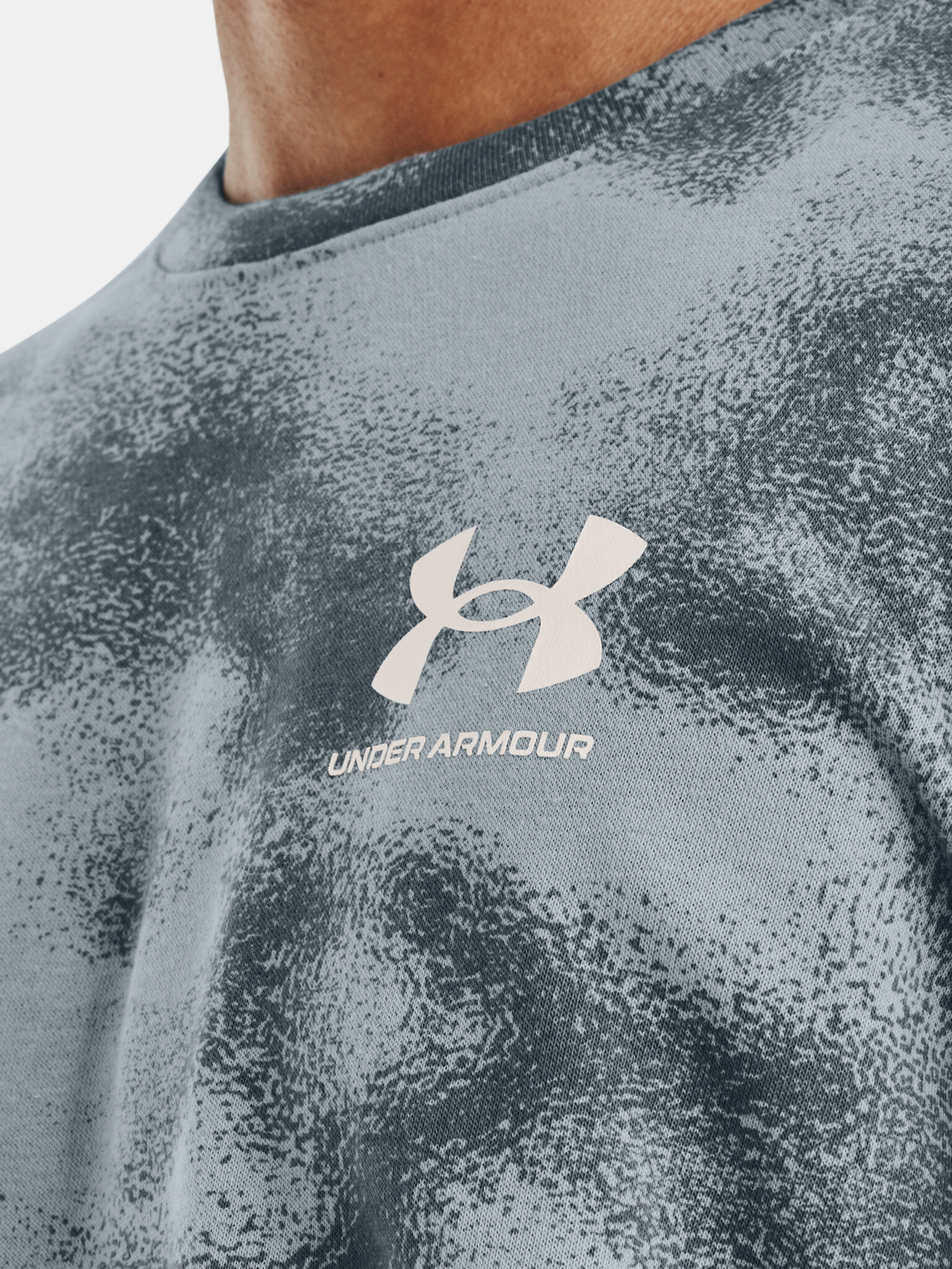 Under Armour UA Rival Terry Nov Crew Hanorac Albastru - Pled.ro