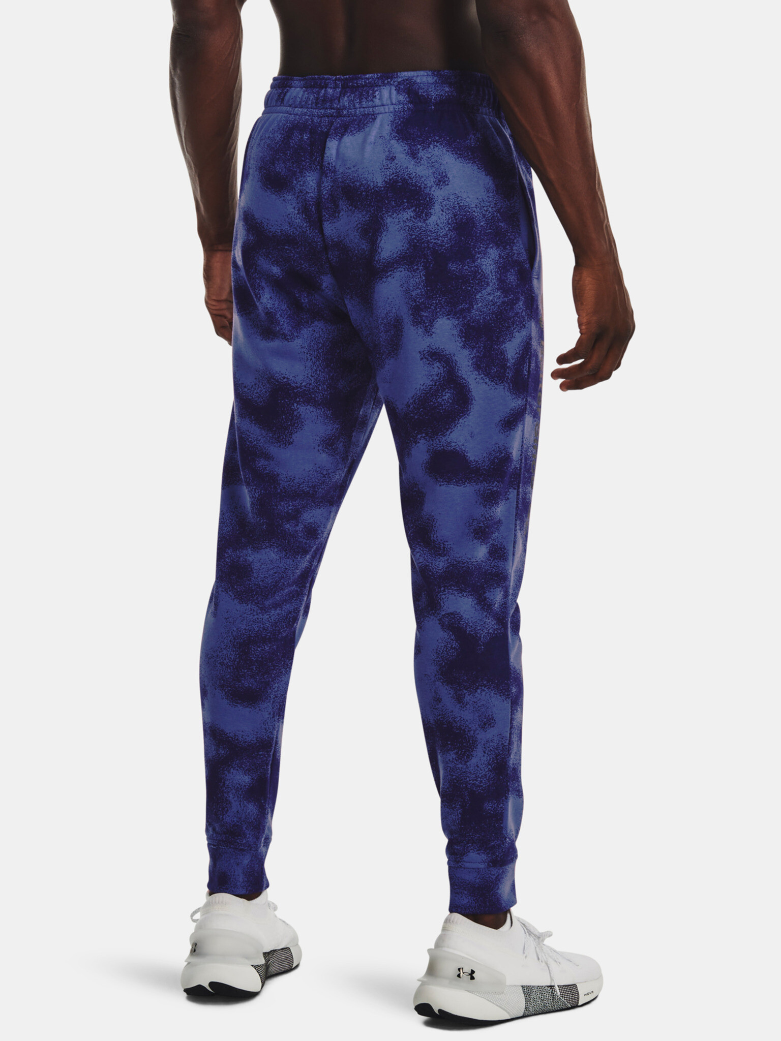 Under Armour UA Rival Terry Novelty Jgr-BLU Pantaloni de trening Albastru - Pled.ro