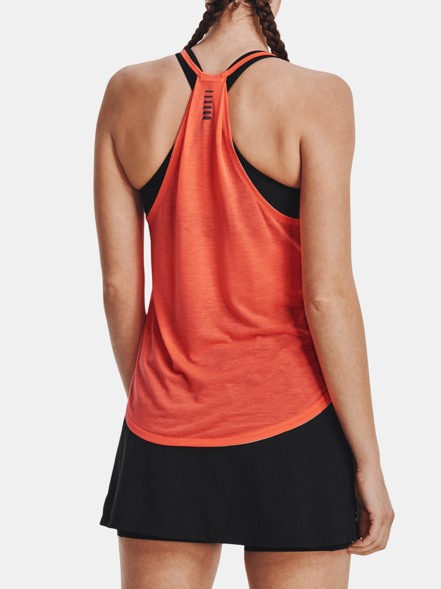 Under Armour UA Run Trail Tank Maieu Portocaliu - Pled.ro