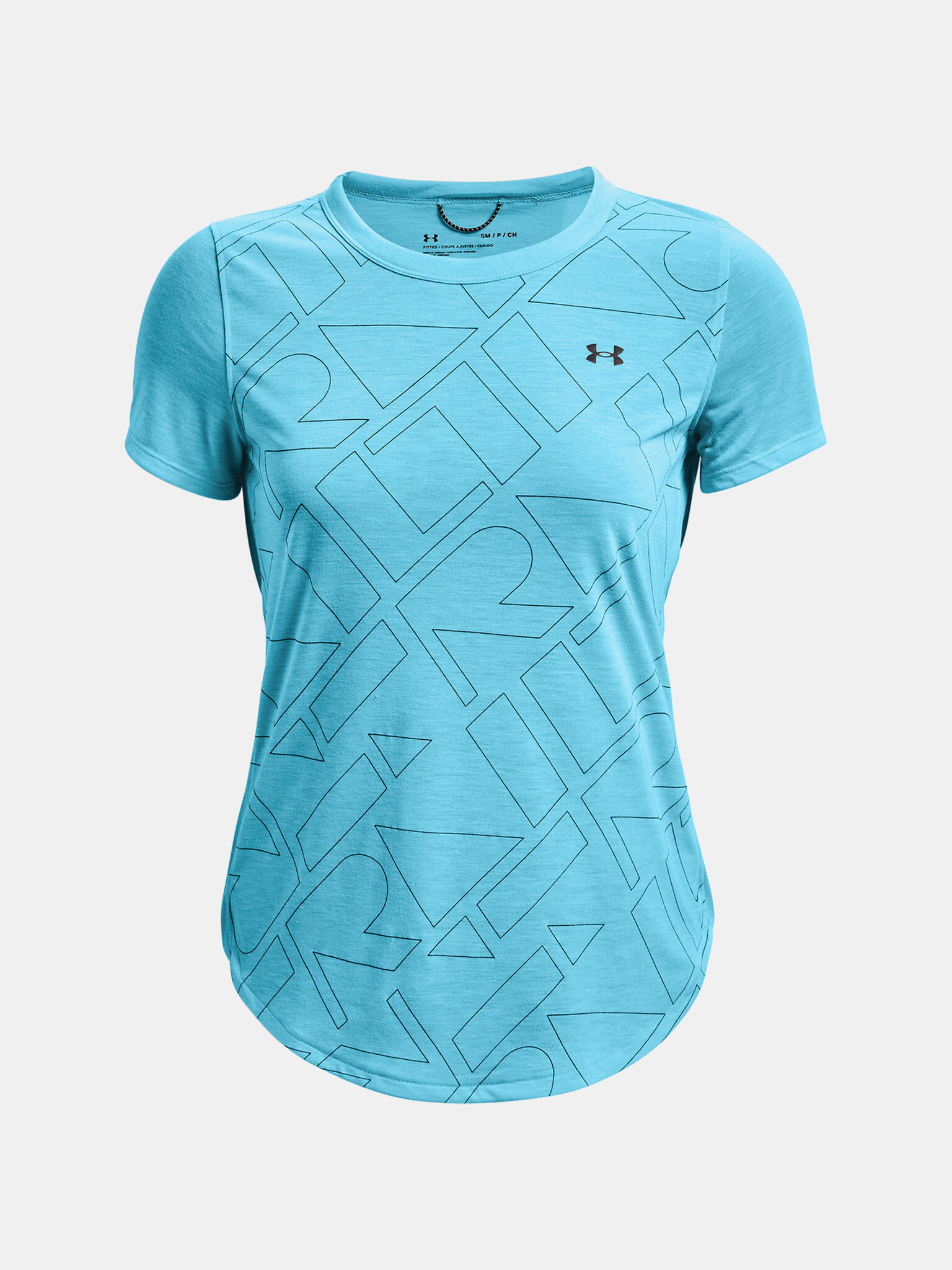 Under Armour UA Run Trail Tee Tricou Albastru - Pled.ro