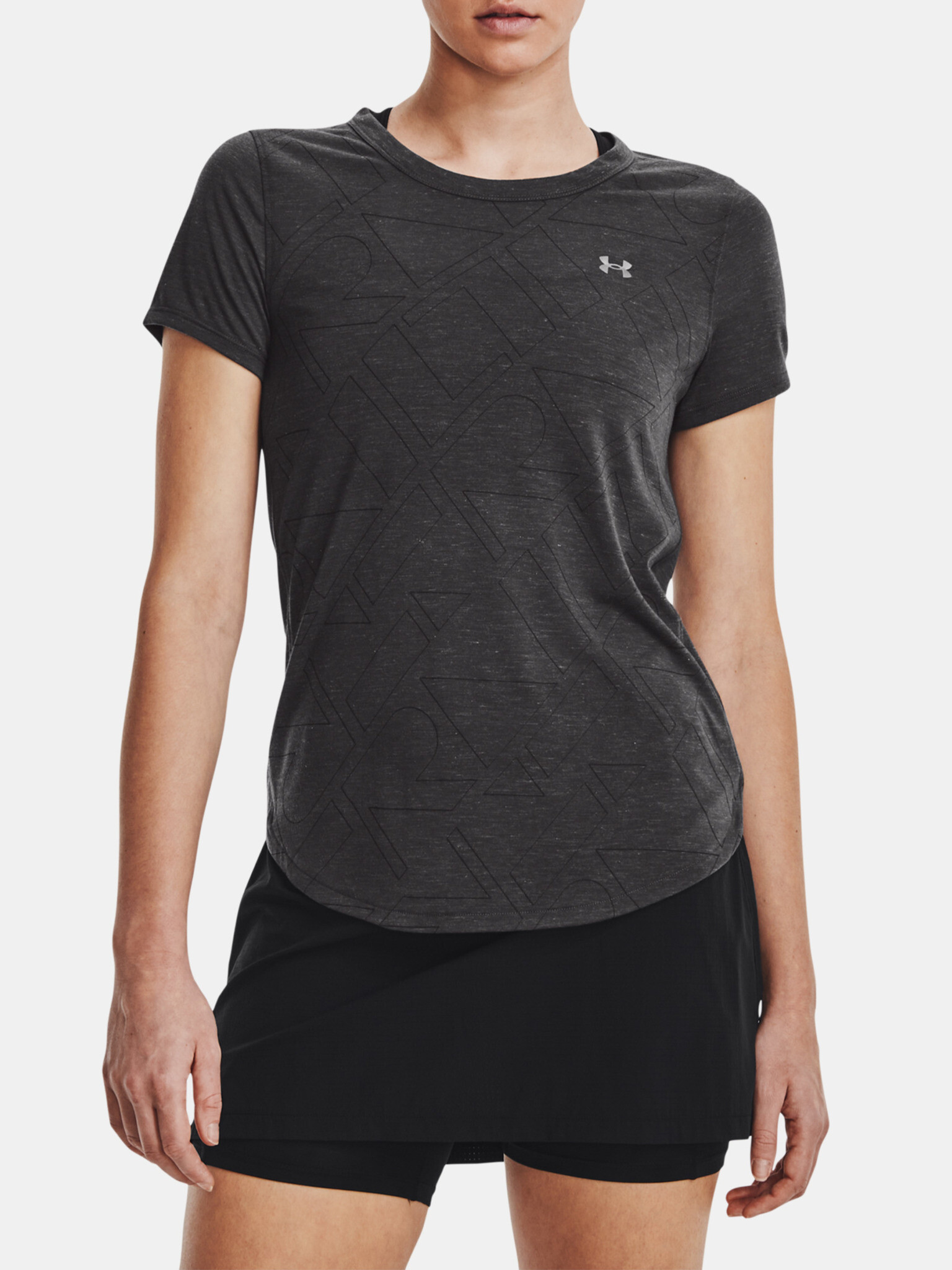 Under Armour UA Run Trail Tricou Gri - Pled.ro