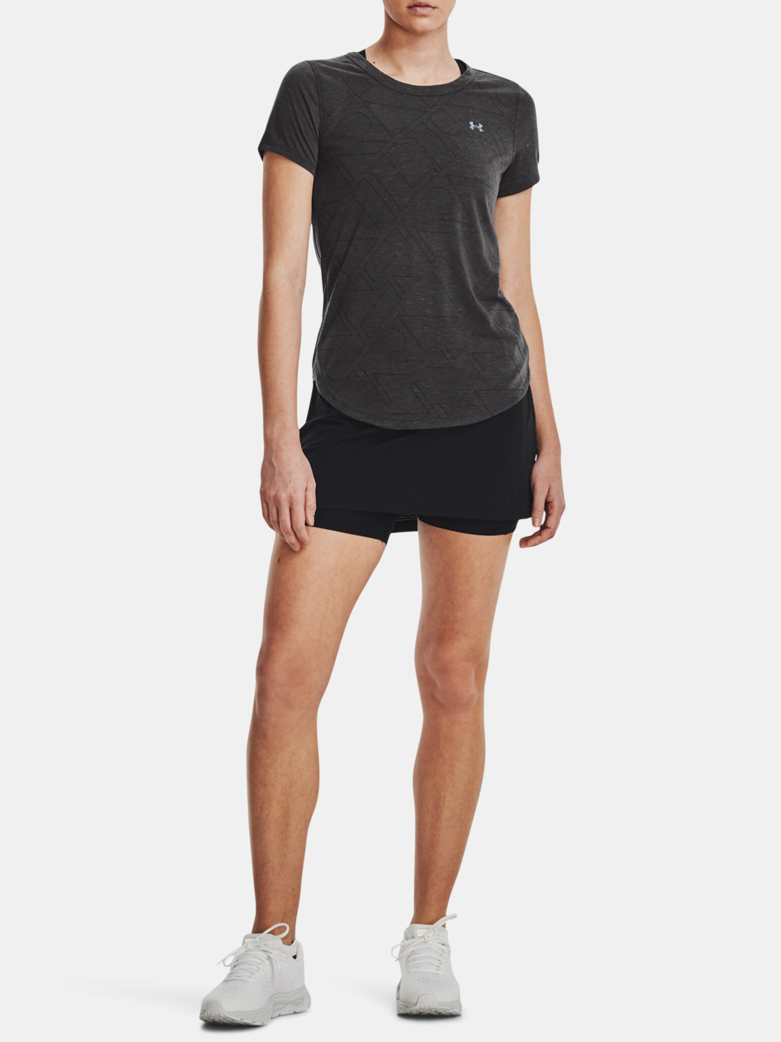 Under Armour UA Run Trail Tricou Gri - Pled.ro