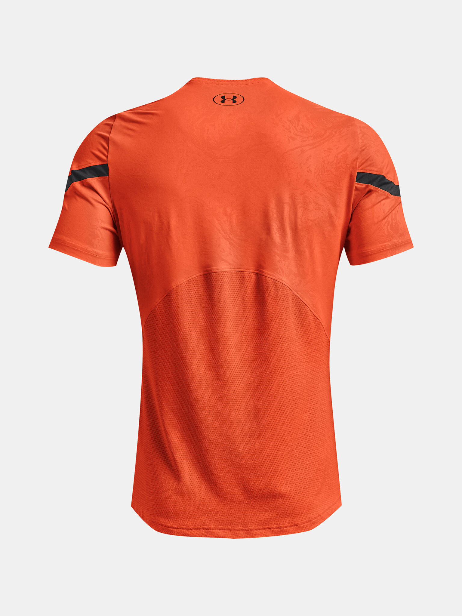 Under Armour UA Rush 2.0 Emboss SS Tricou Portocaliu - Pled.ro