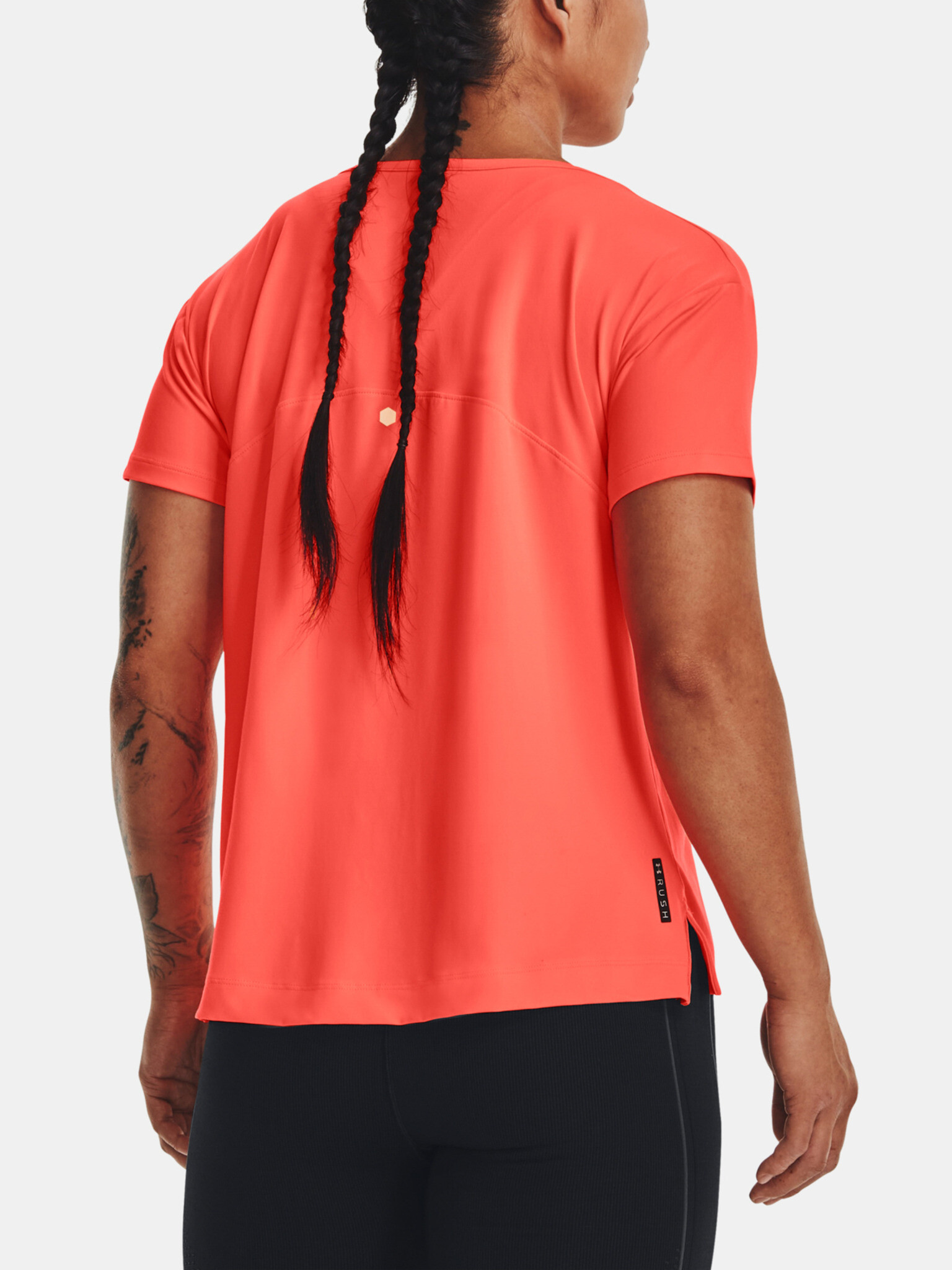 Under Armour UA Rush Energy SS Tricou Portocaliu - Pled.ro