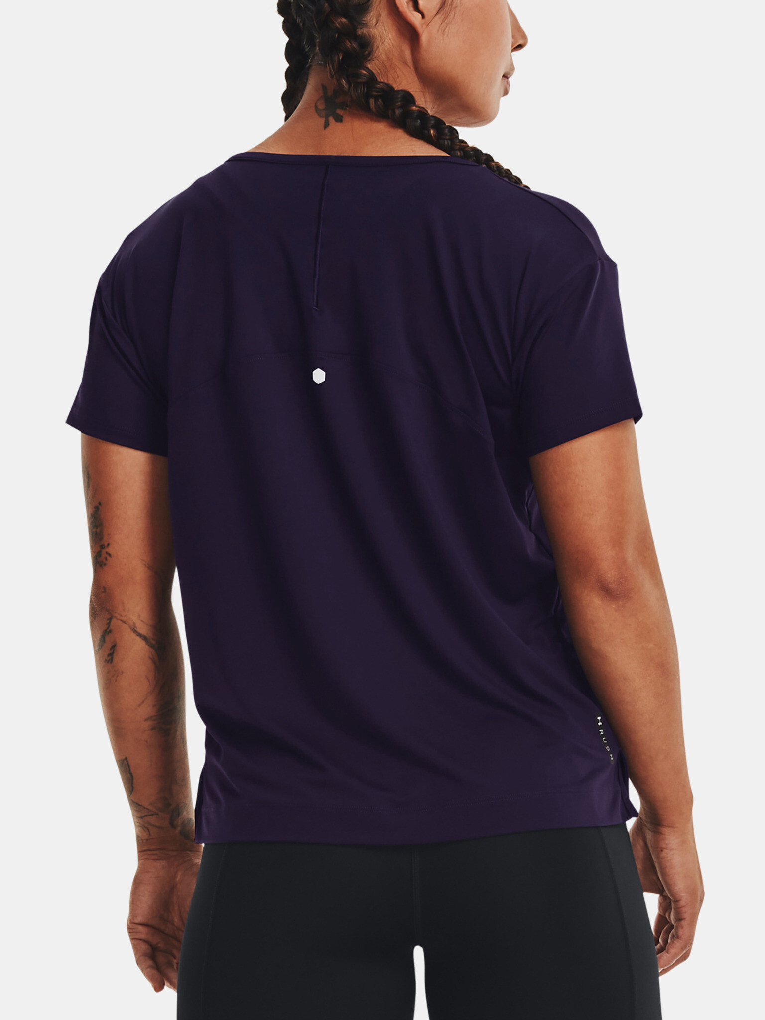 Under Armour UA Rush Energy SS Tricou Violet - Pled.ro