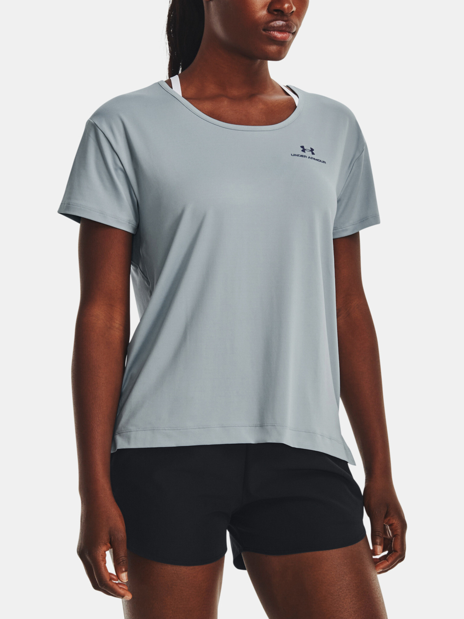 Under Armour UA Rush Energy Tricou Albastru - Pled.ro