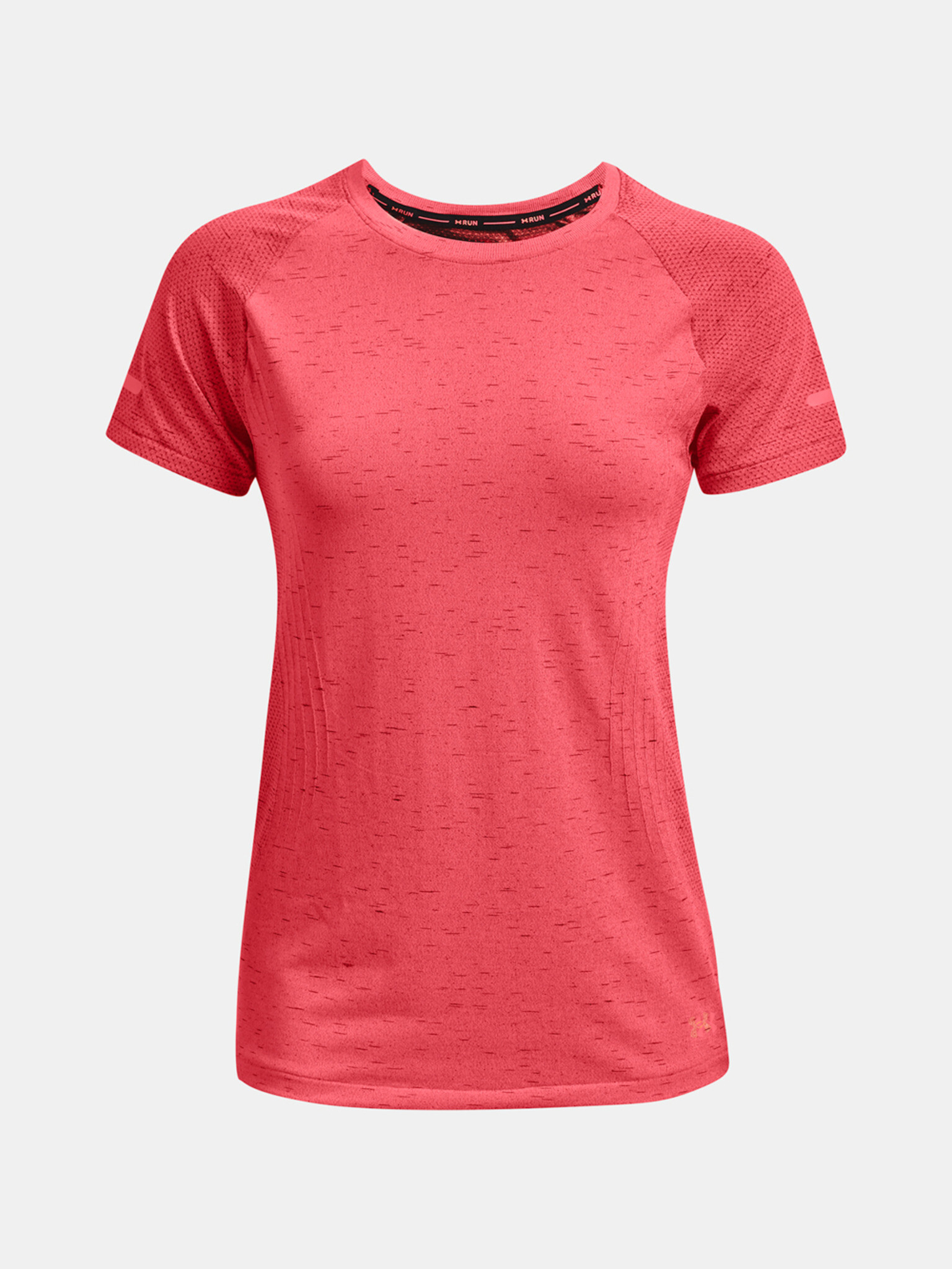 Under Armour UA Seamless Run SS Tricou Roz - Pled.ro