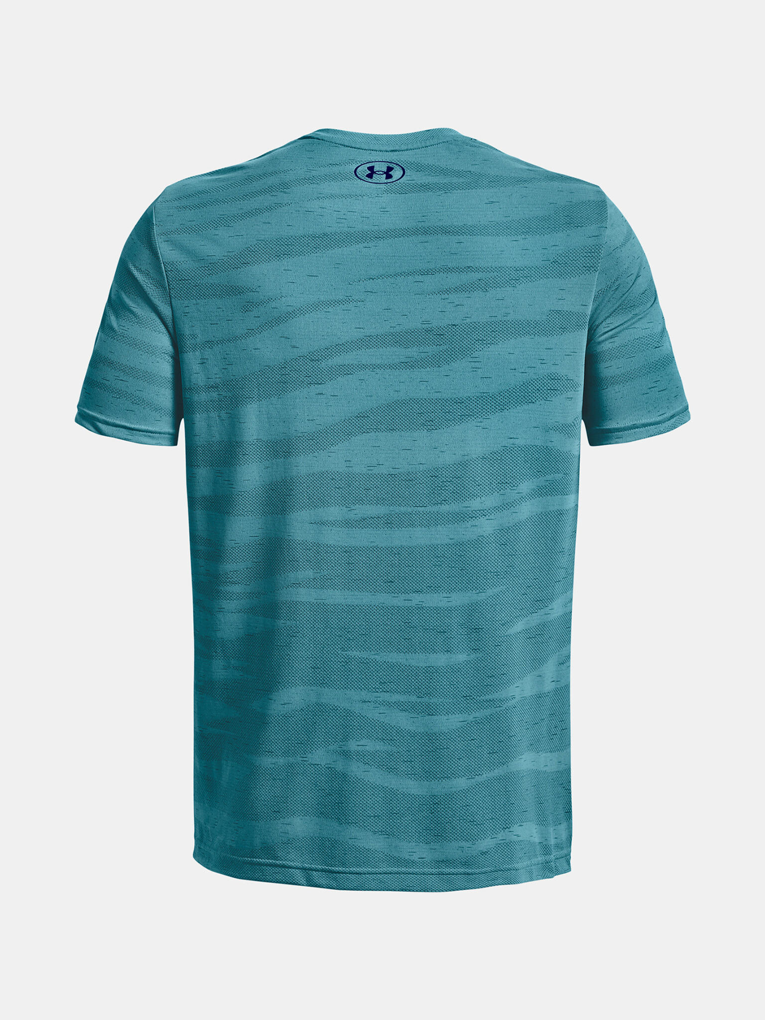 Under Armour UA Seamless Wave SS Tricou Albastru - Pled.ro