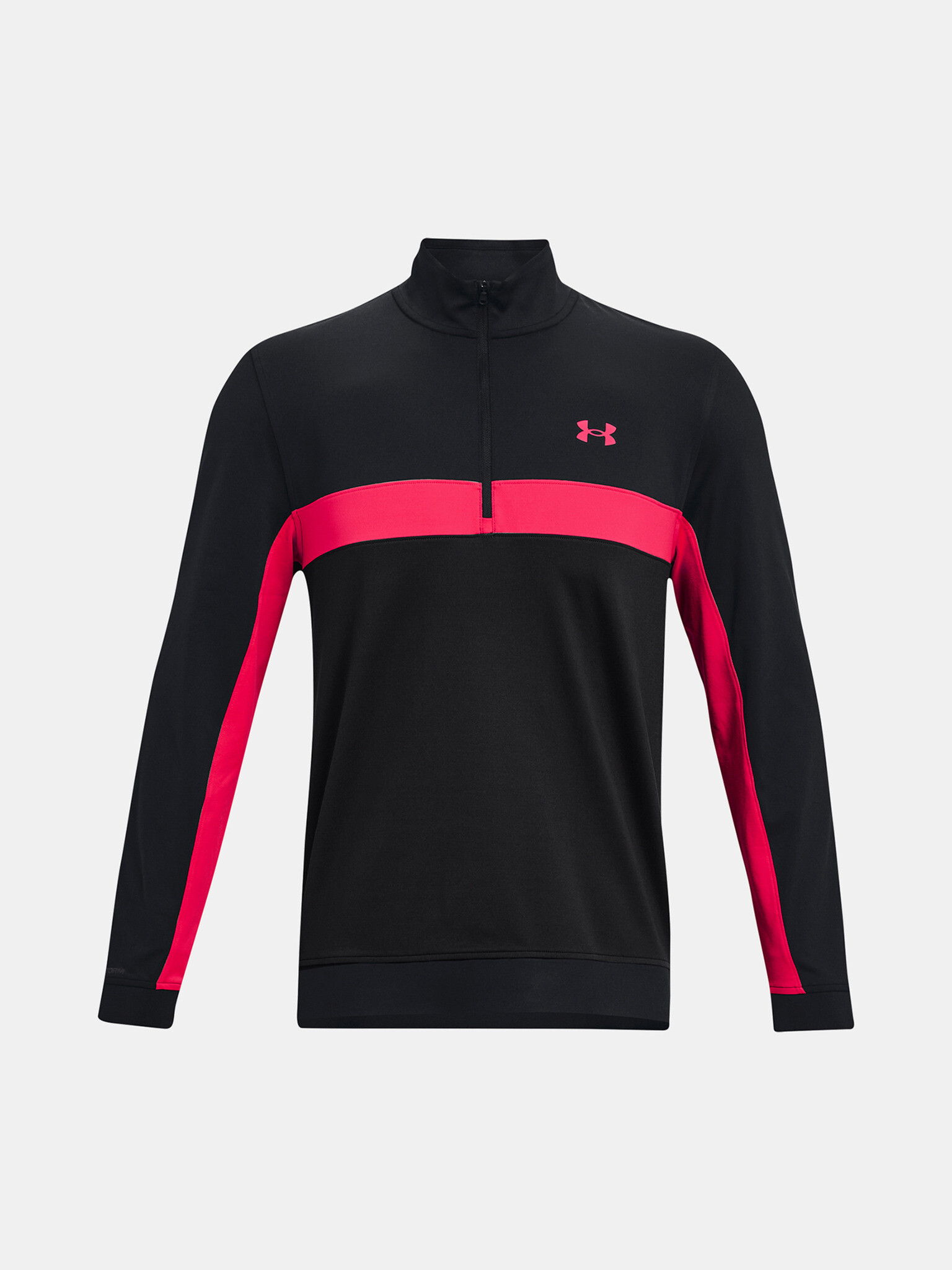 Under Armour UA Storm Midlayer 1/2 Zip Hanorac Negru Roz - Pled.ro