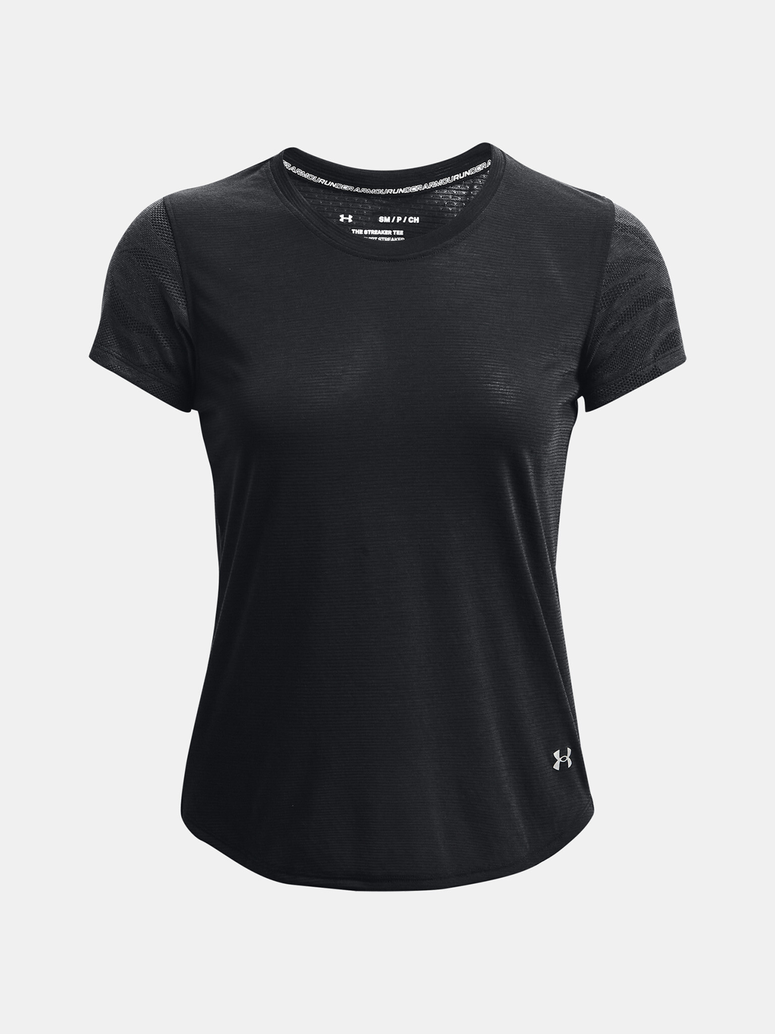 Under Armour UA Streaker Jacquard Tricou Negru - Pled.ro