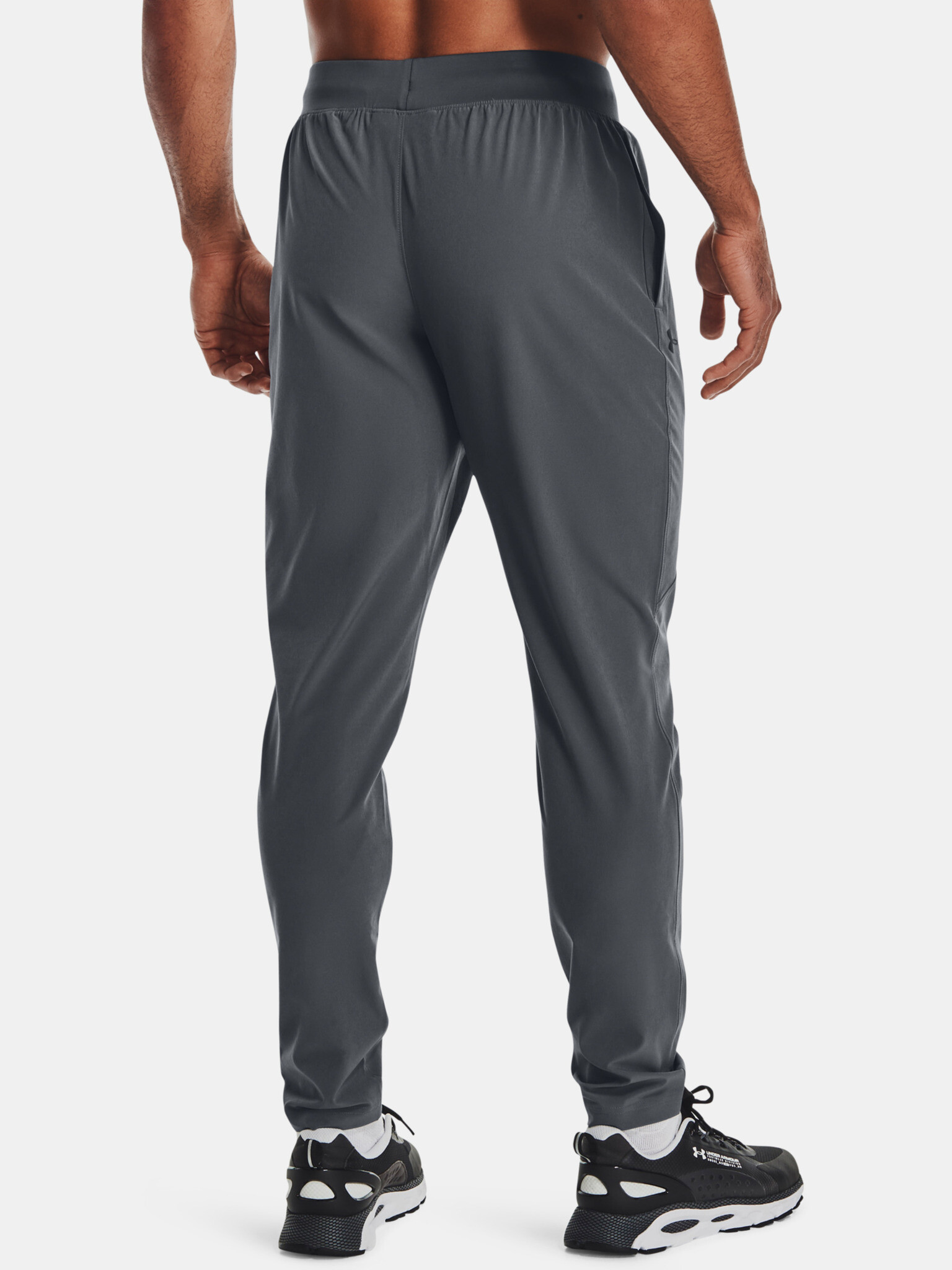 Under Armour UA Stretch Woven Pantaloni de trening Gri - Pled.ro