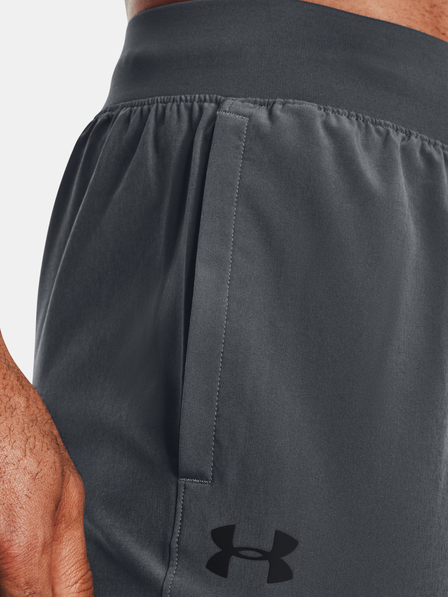 Under Armour UA Stretch Woven Pantaloni de trening Gri - Pled.ro