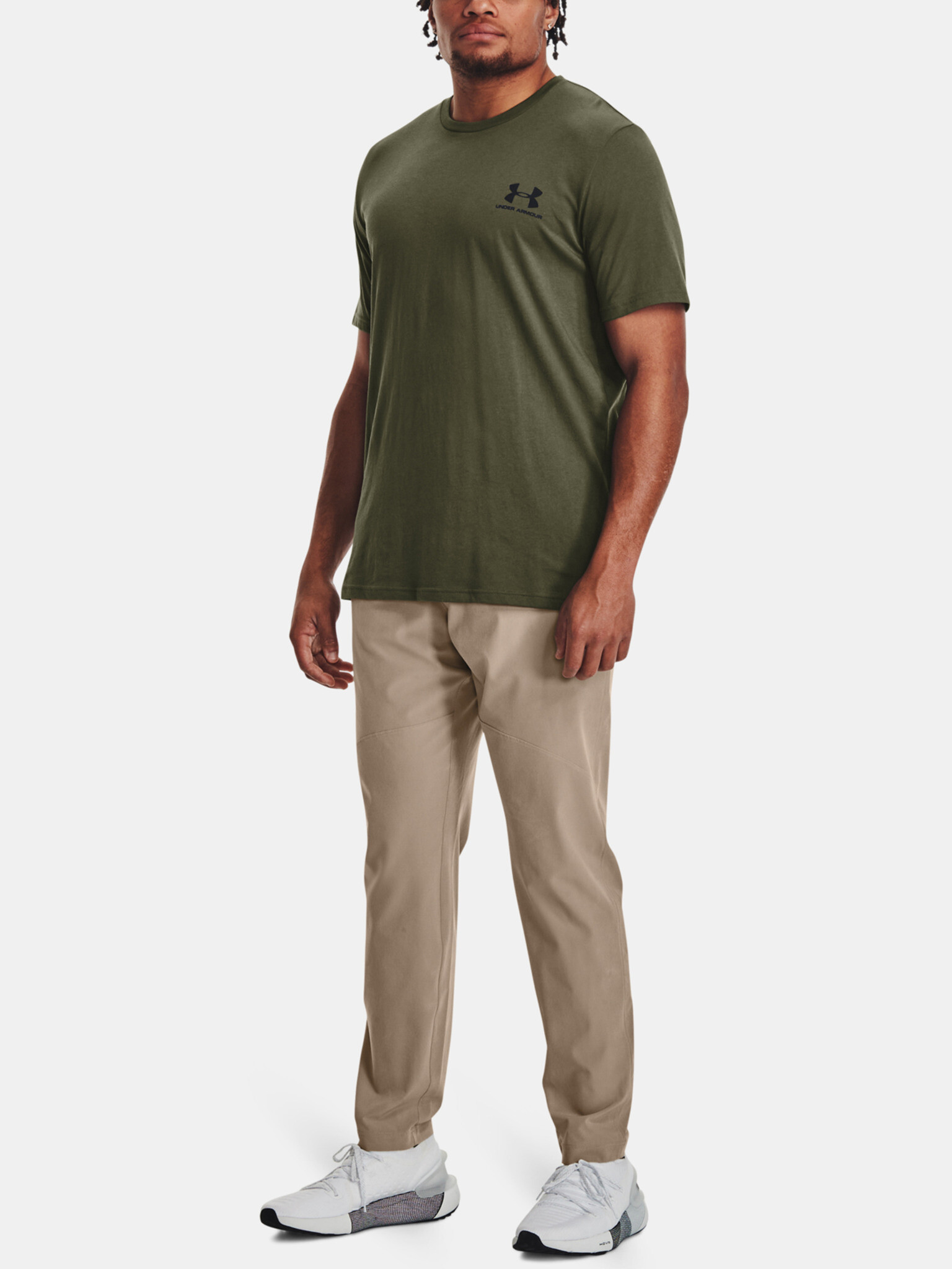 Under Armour UA Stretch Woven Pantaloni Maro - Pled.ro