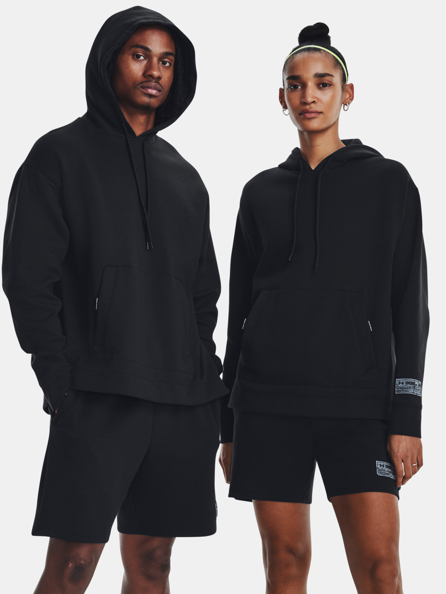 Under Armour UA Summit Knit Hoodie-BLK Hanorac Negru - Pled.ro