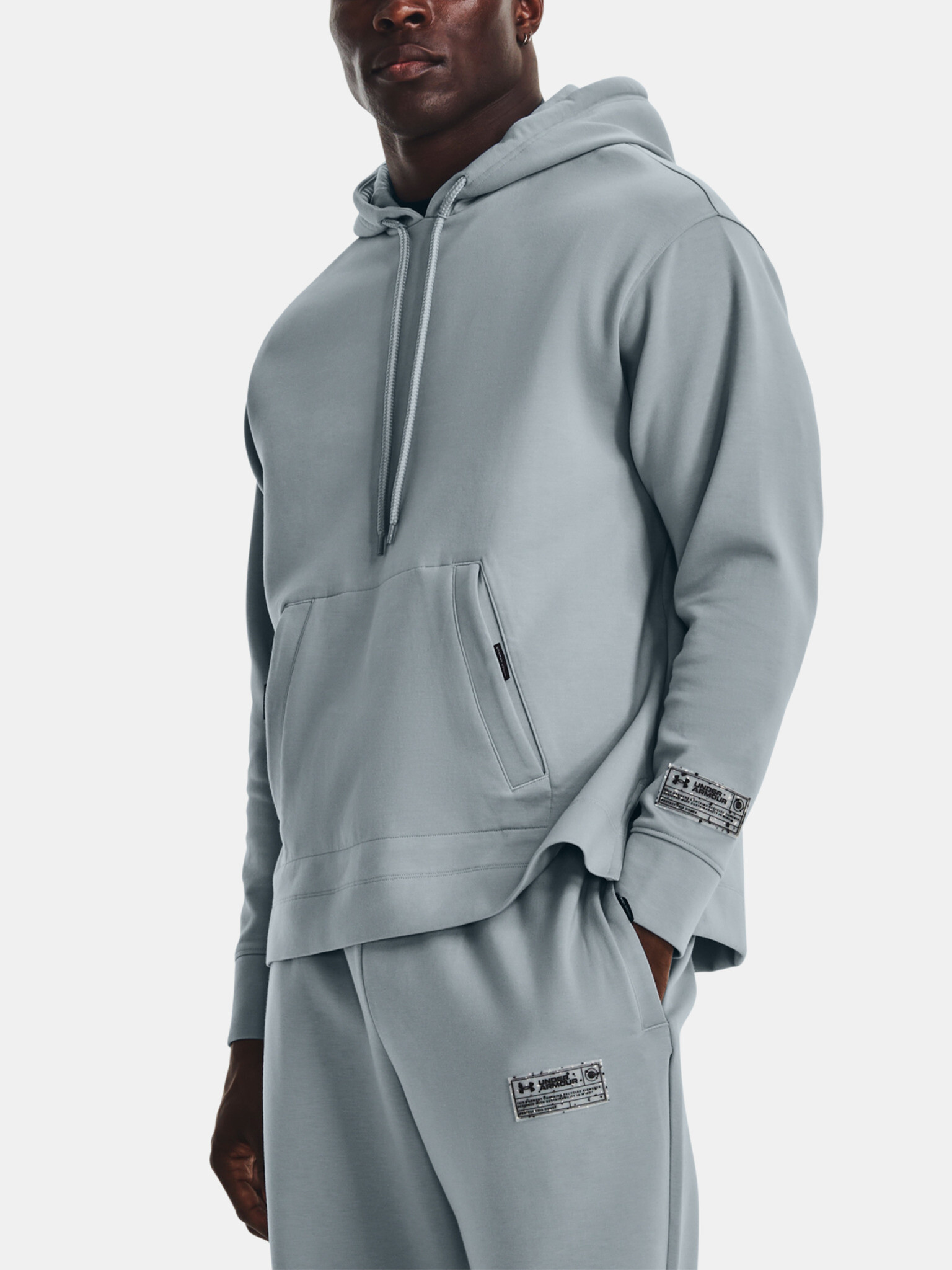 Under Armour UA Summit Knit Hoodie Hanorac Albastru - Pled.ro