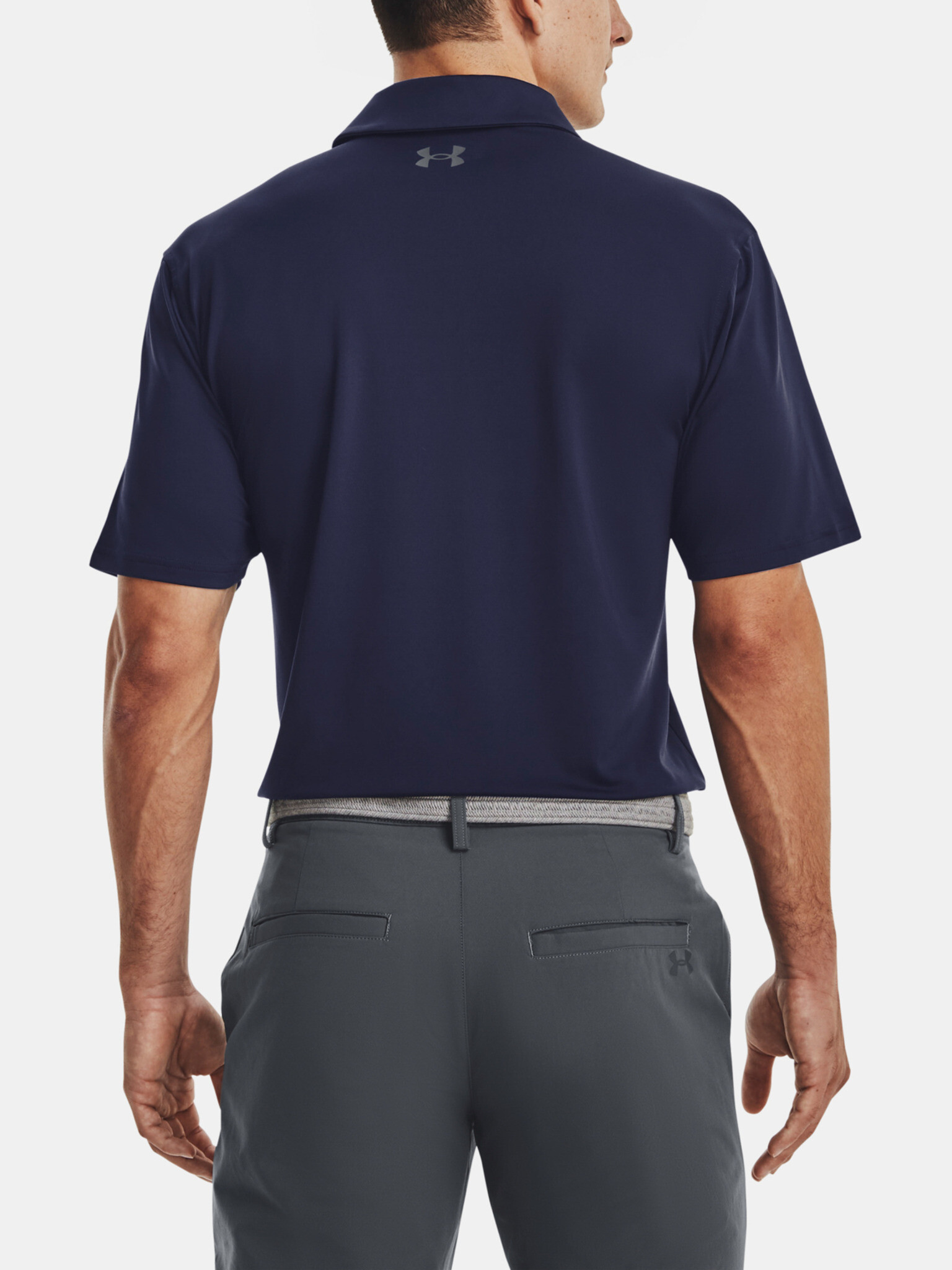 Under Armour UA T2G Polo-NVY Polo Tricou Albastru - Pled.ro