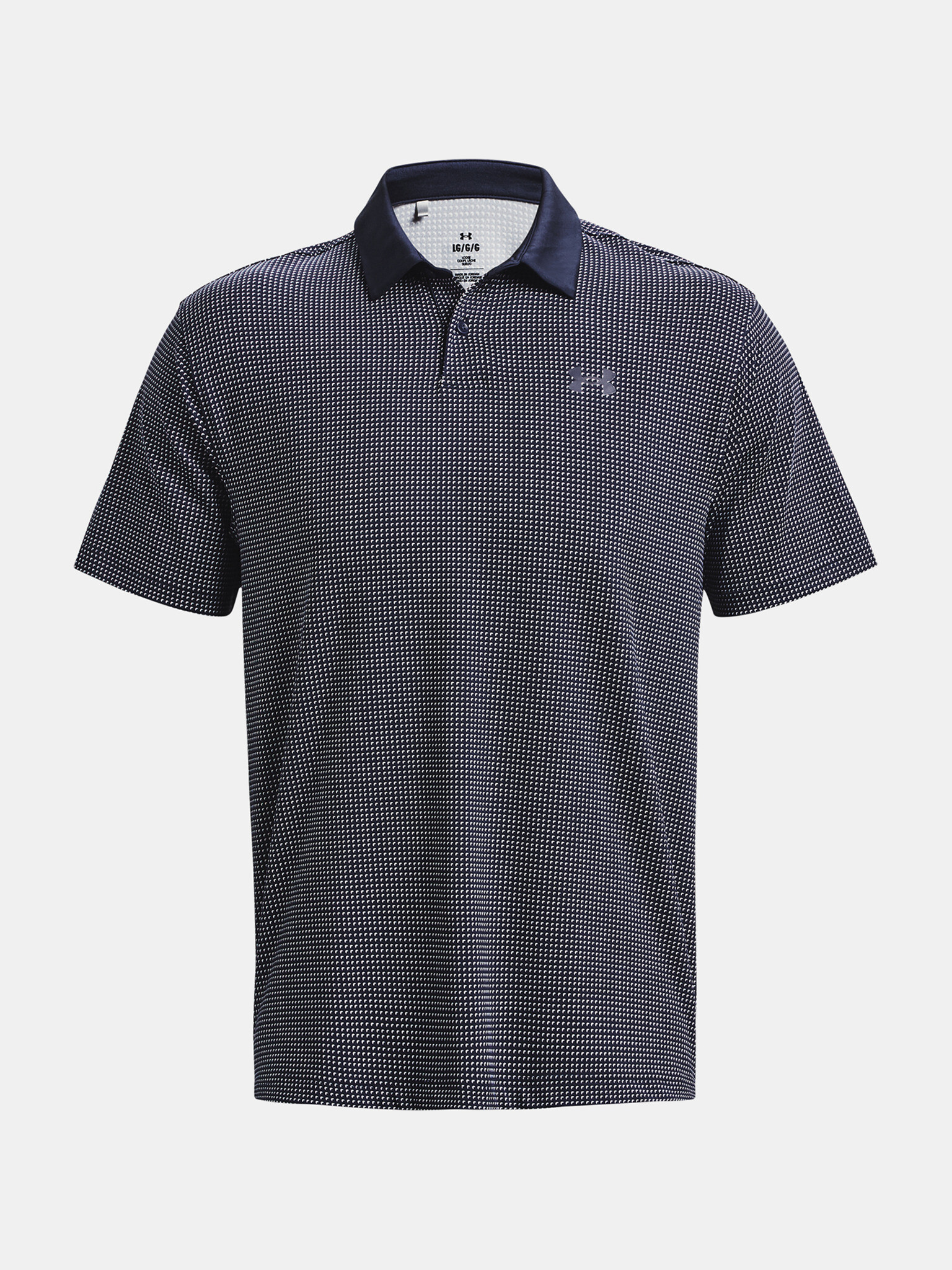 Under Armour UA T2G Printed Polo Tricou Albastru - Pled.ro