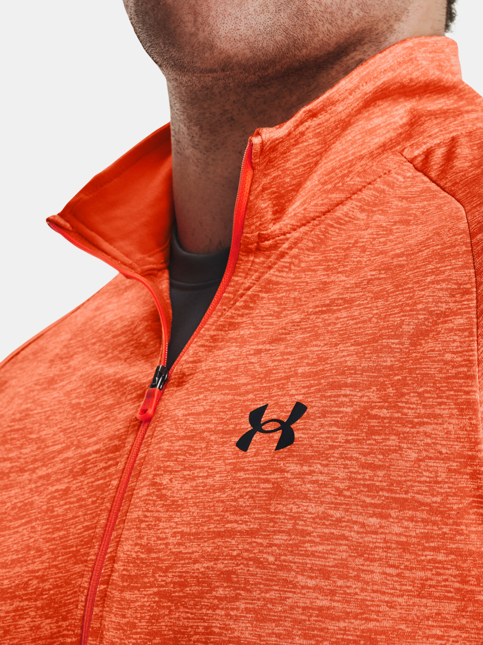 Under Armour UA Tech 2.0 1/2 Zip Tricou Portocaliu - Pled.ro