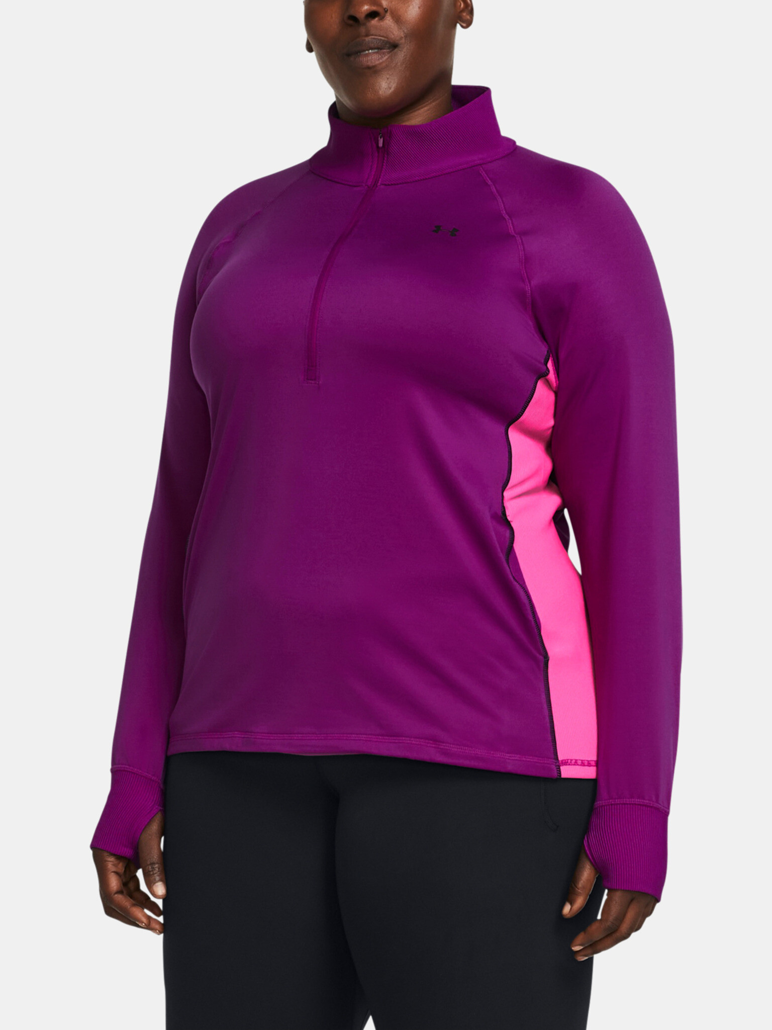 Under Armour UA Train CW 1/2 Zip Hanorac Violet - Pled.ro