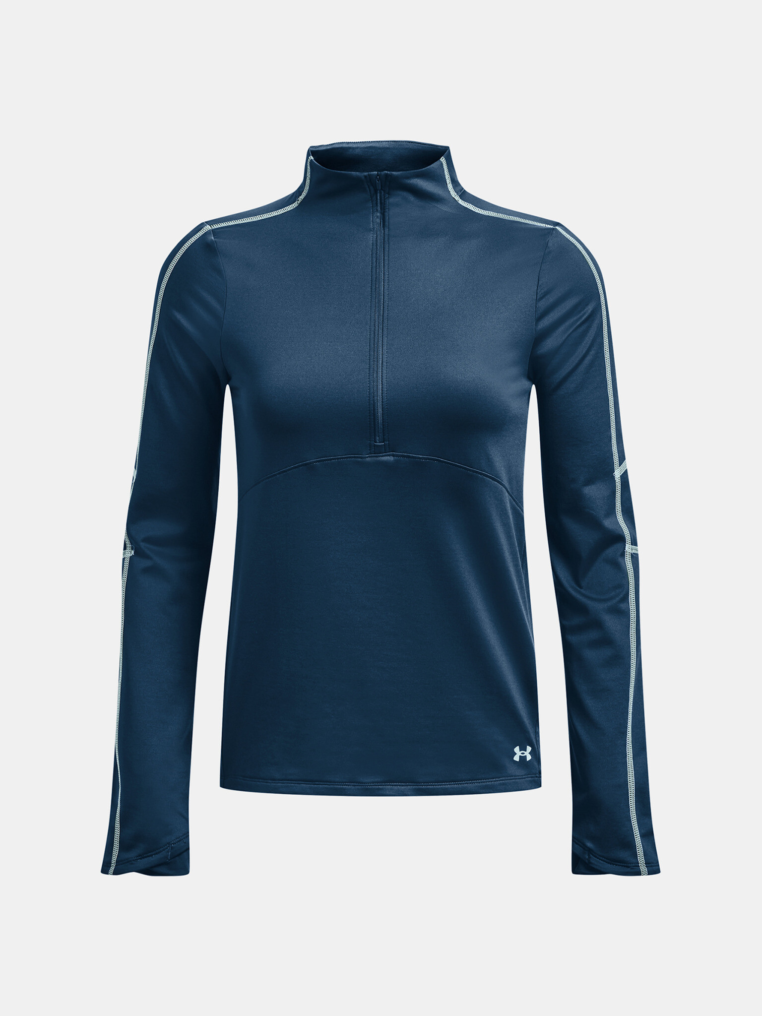 Under Armour UA Train CW 1/2 Zip Tricou Albastru - Pled.ro