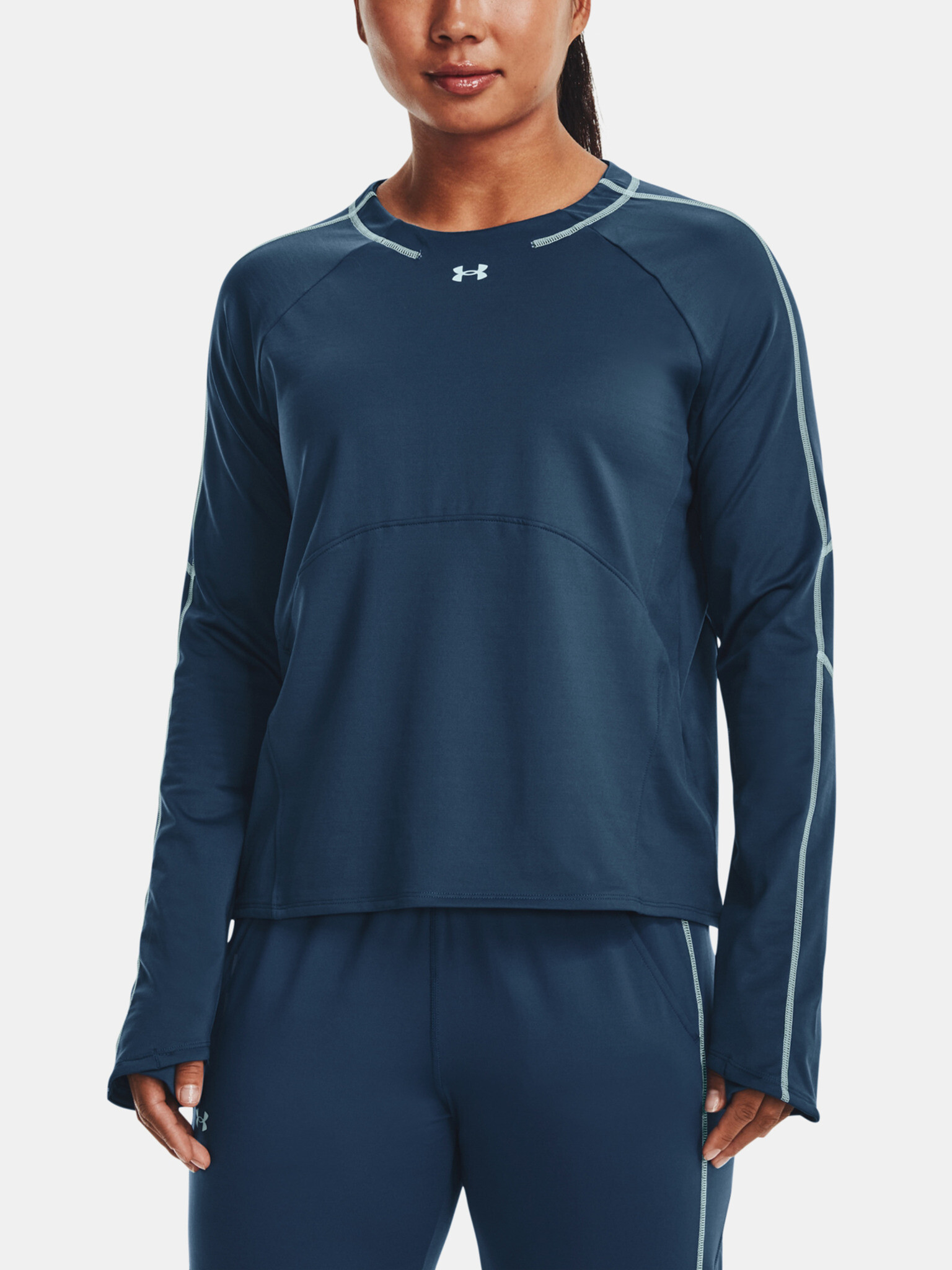 Under Armour UA Train CW Crew Tricou Albastru - Pled.ro