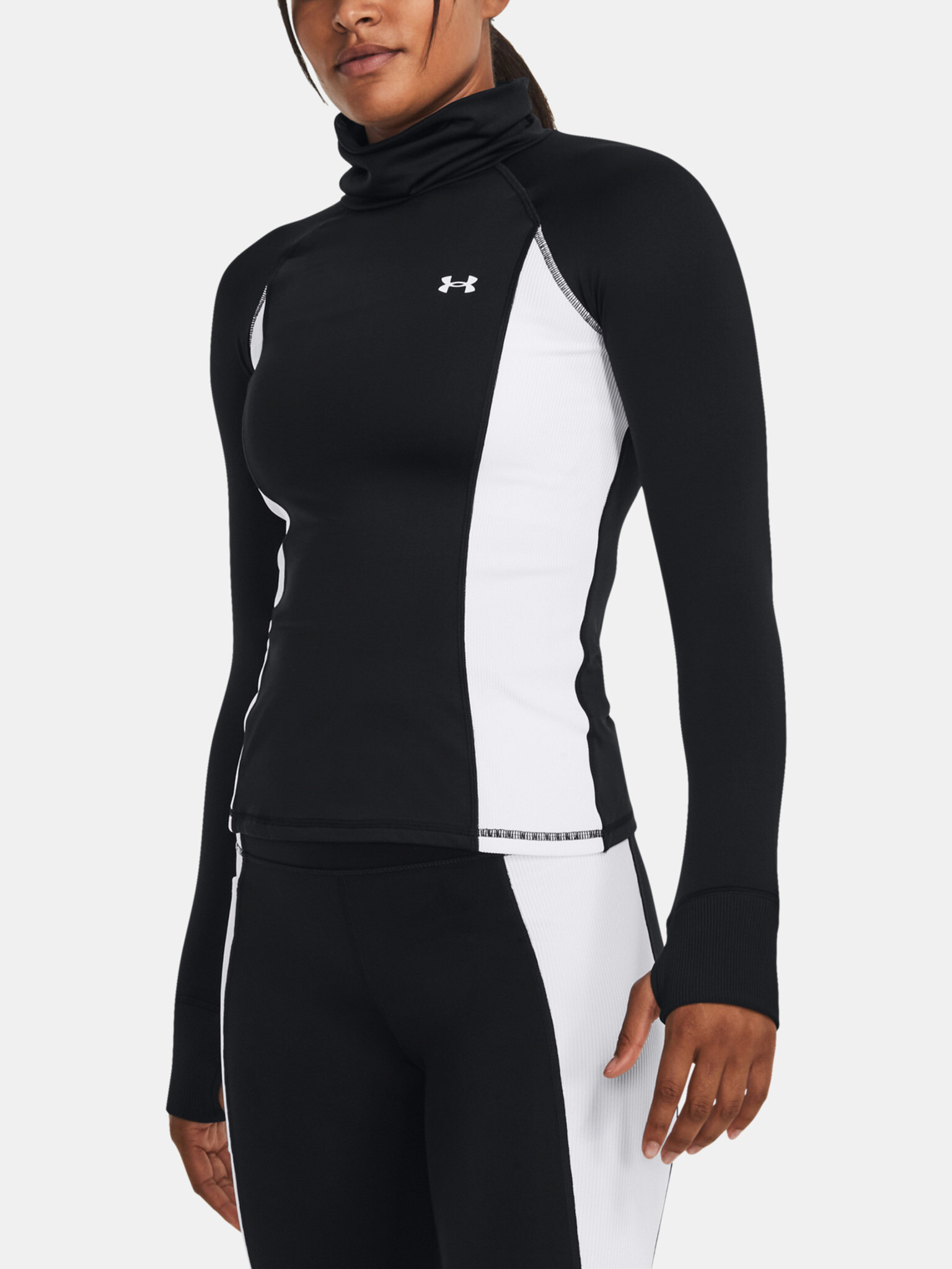 Under Armour UA Train CW Funnel Neck Tricou Negru - Pled.ro