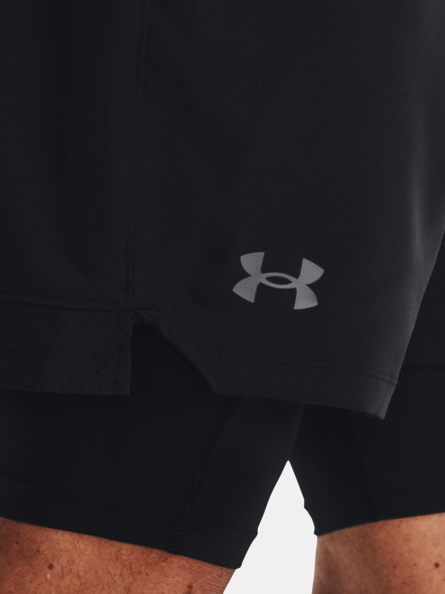 Under Armour UA Vanish Woven 2in1 Sts-BLK Pantaloni scurți Negru - Pled.ro