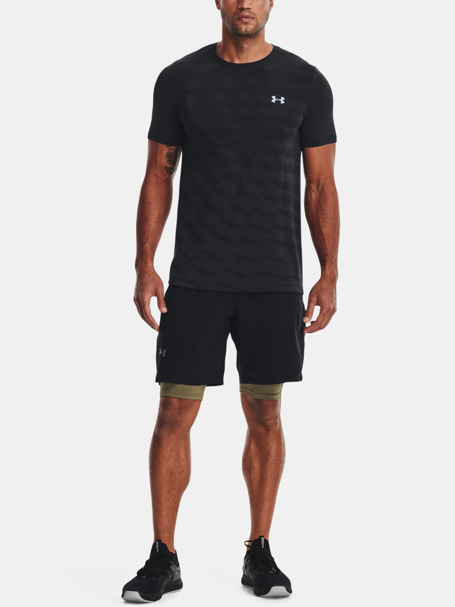 Under Armour UA Vanish Woven 8in Pantaloni scurți Negru - Pled.ro