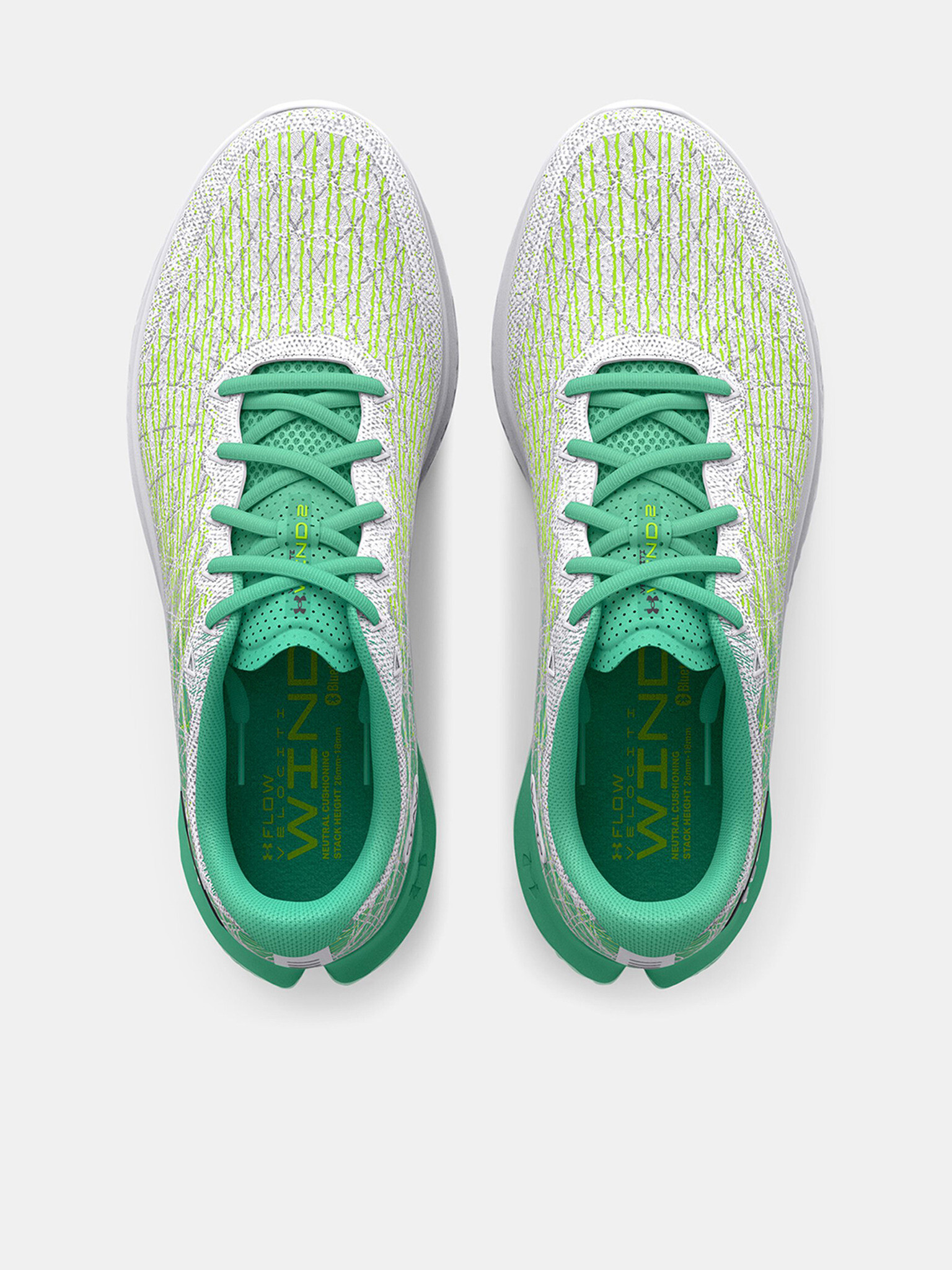 Under Armour UA W FLOW Velociti Wind 2 Teniși Verde - Pled.ro