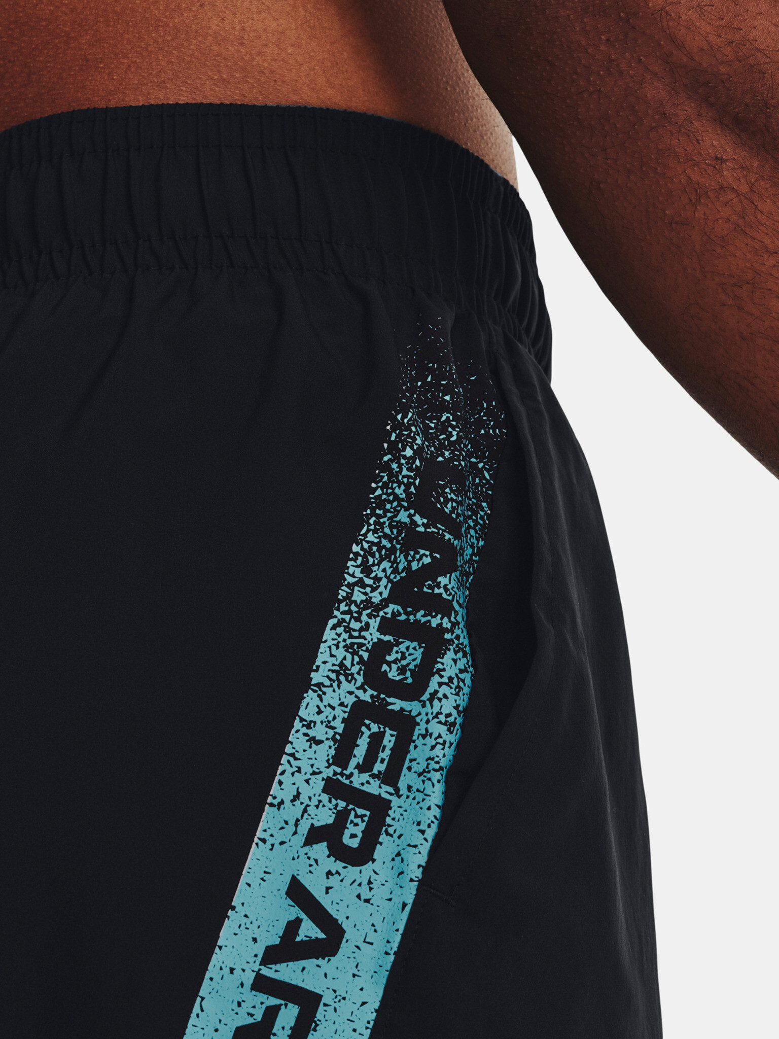 Under Armour UA Woven Graphic Shorts-BLK Pantaloni scurți Negru - Pled.ro