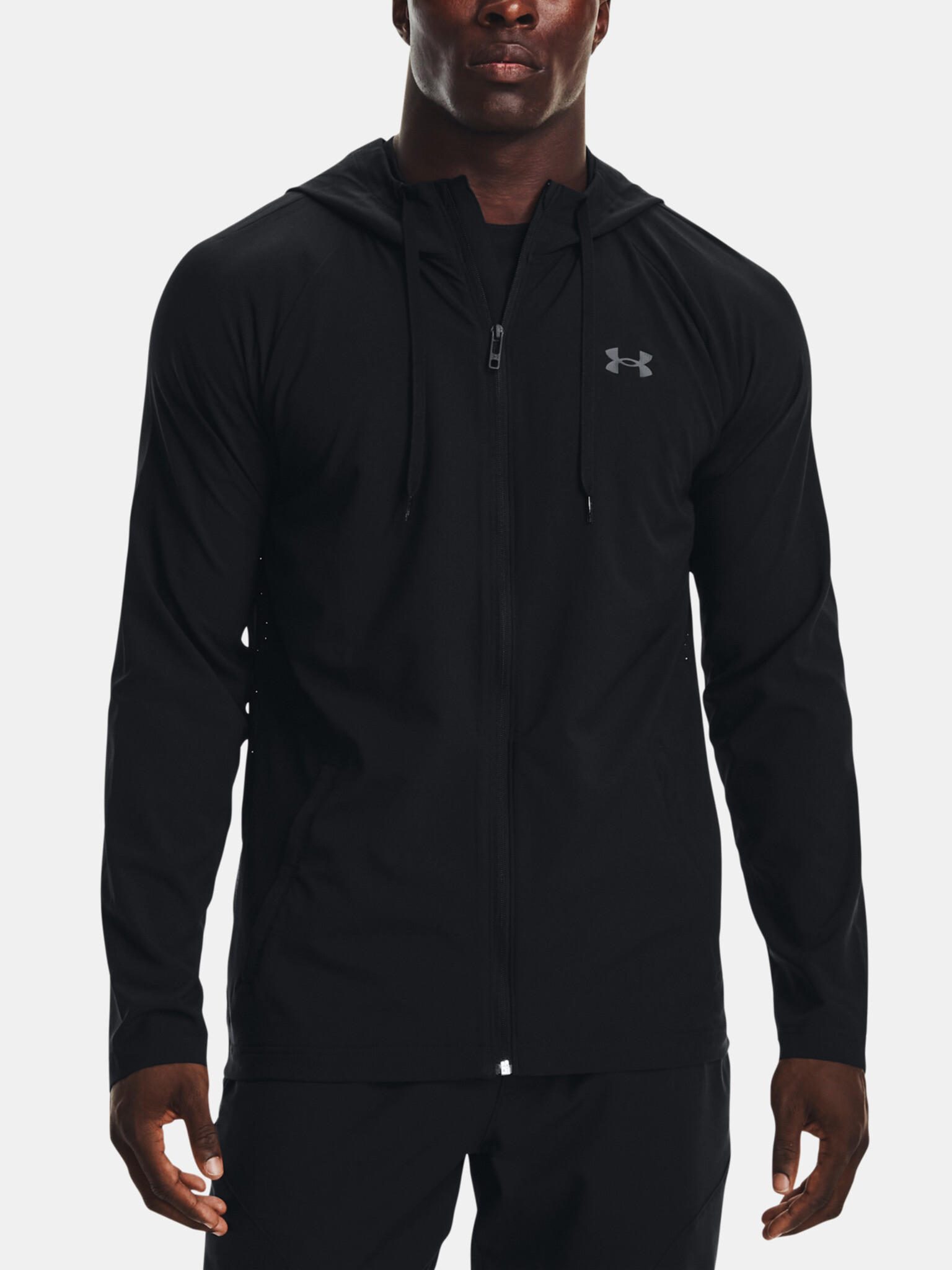 Under Armour UA Wvn Perforated Wndbreaker Hanorac Negru - Pled.ro