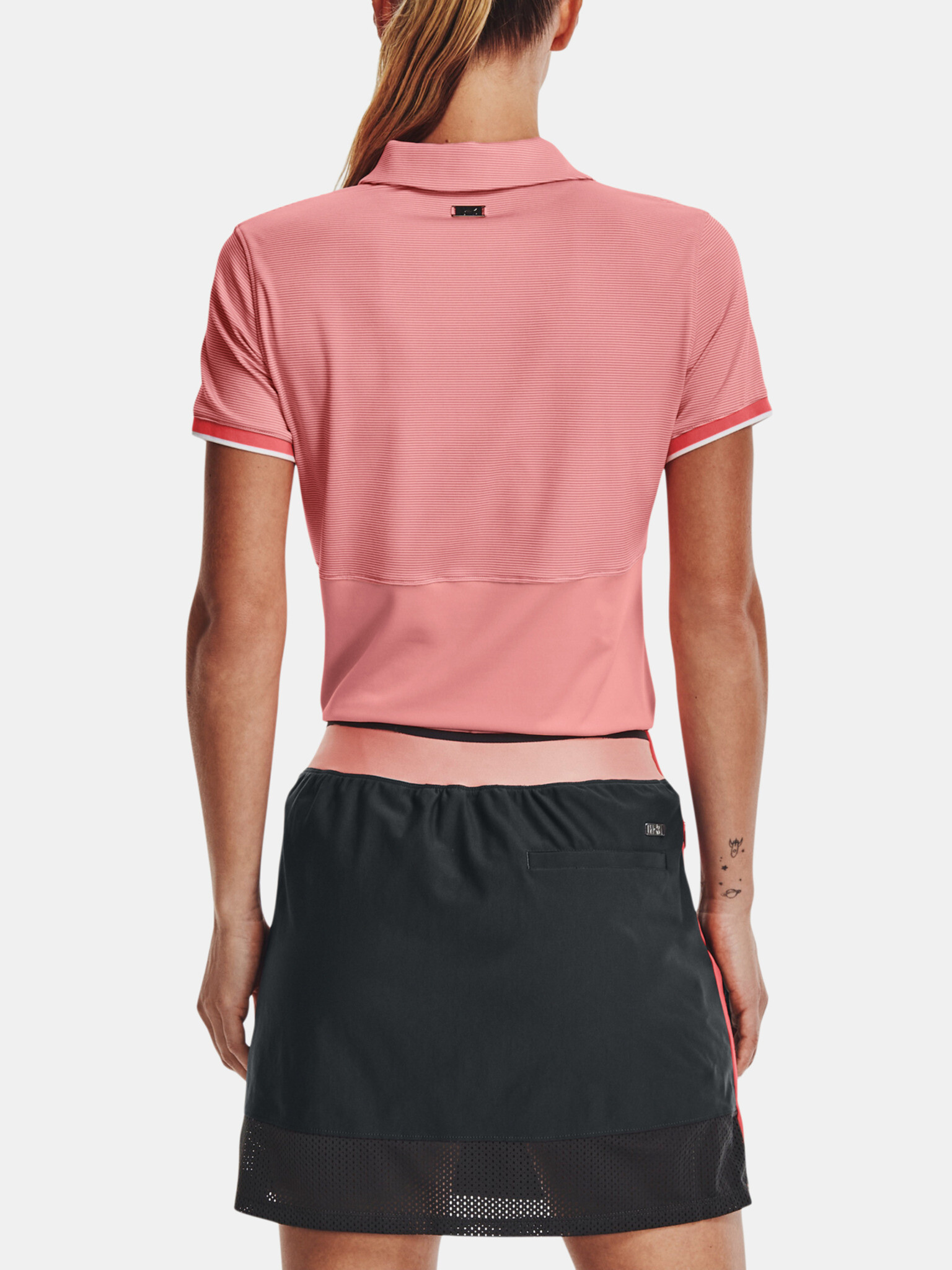 Under Armour UA Zinger Point SS Polo Tricou Roz - Pled.ro