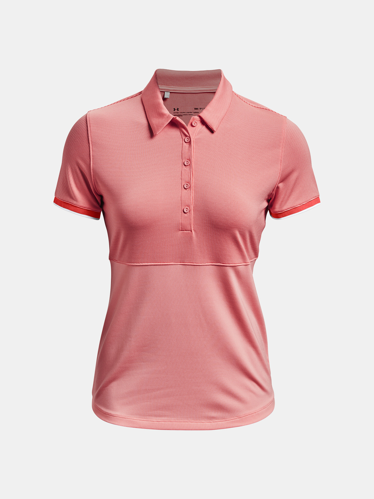 Under Armour UA Zinger Point SS Polo Tricou Roz - Pled.ro