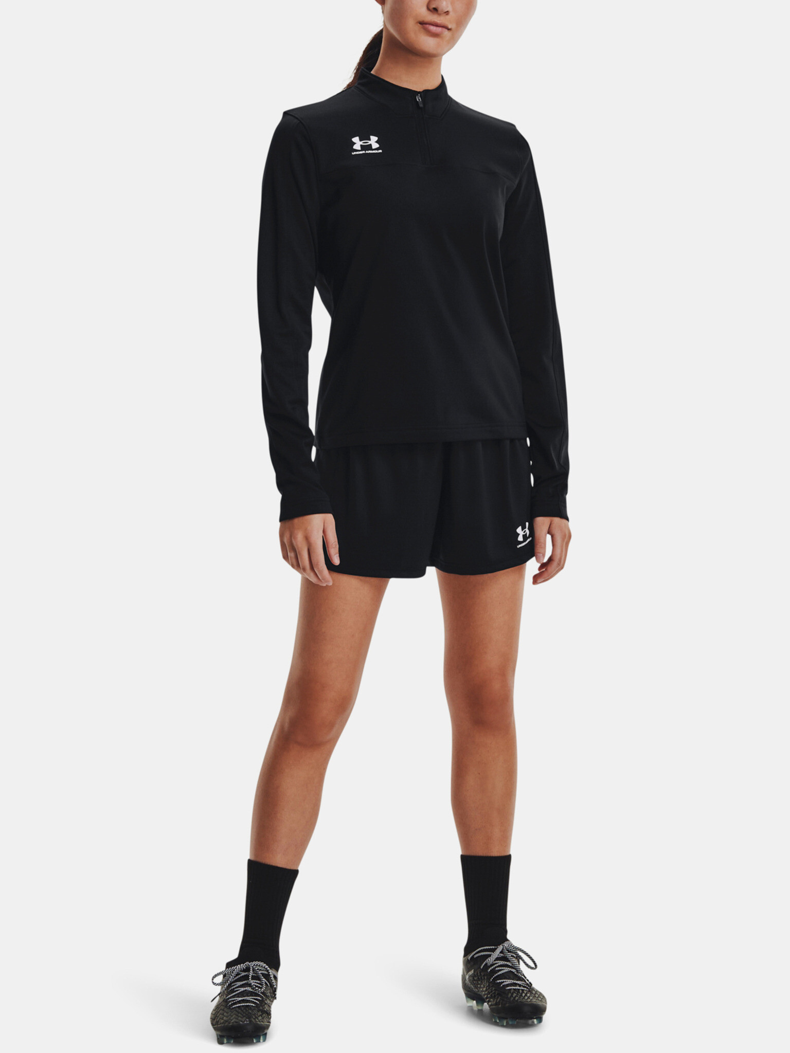 Under Armour W Challenger Knit Pantaloni scurți Negru - Pled.ro