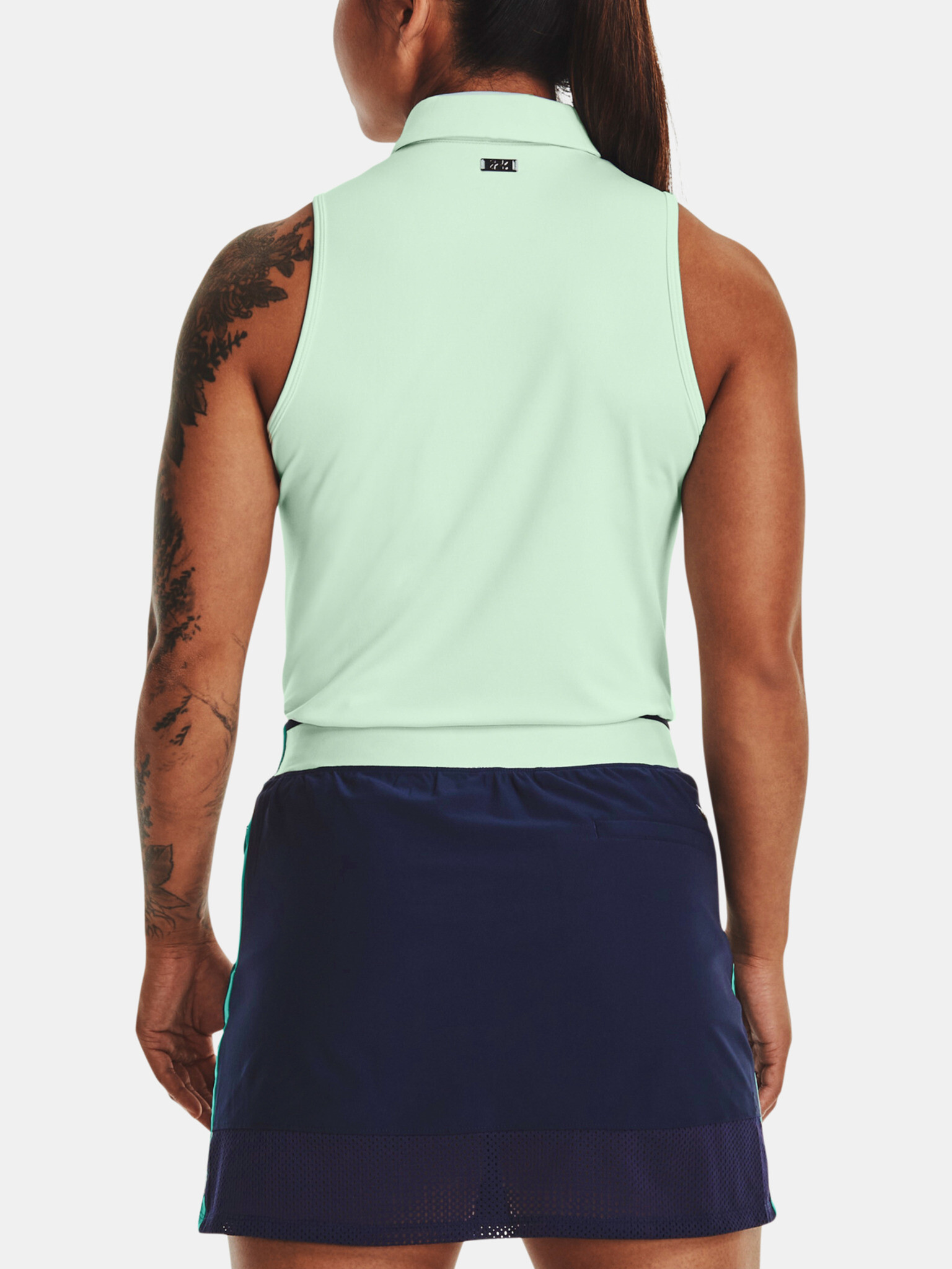 Under Armour Zinger Sleeveless Polo Maieu Verde - Pled.ro