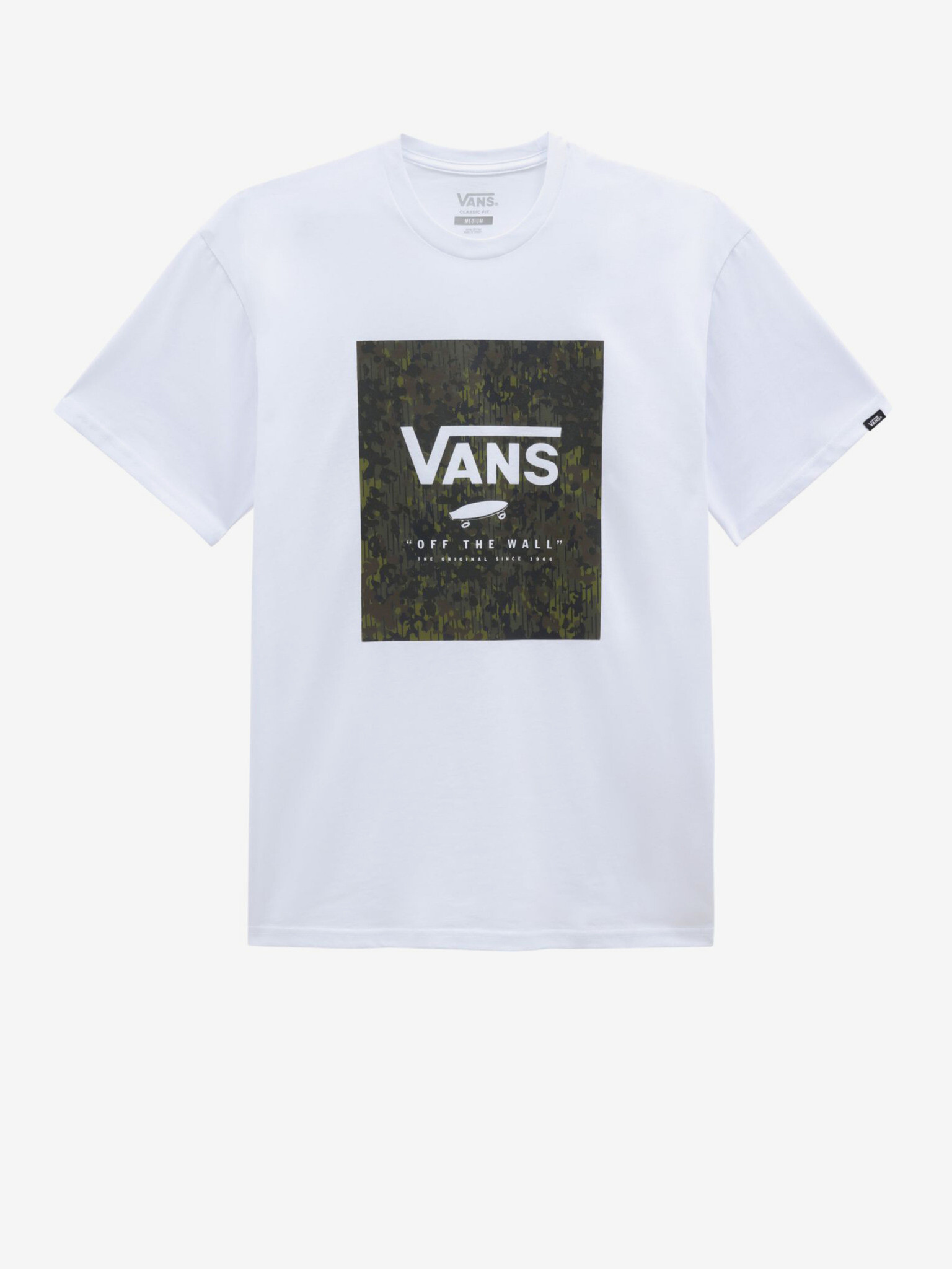 Vans Classic Print Box Tricou Alb - Pled.ro