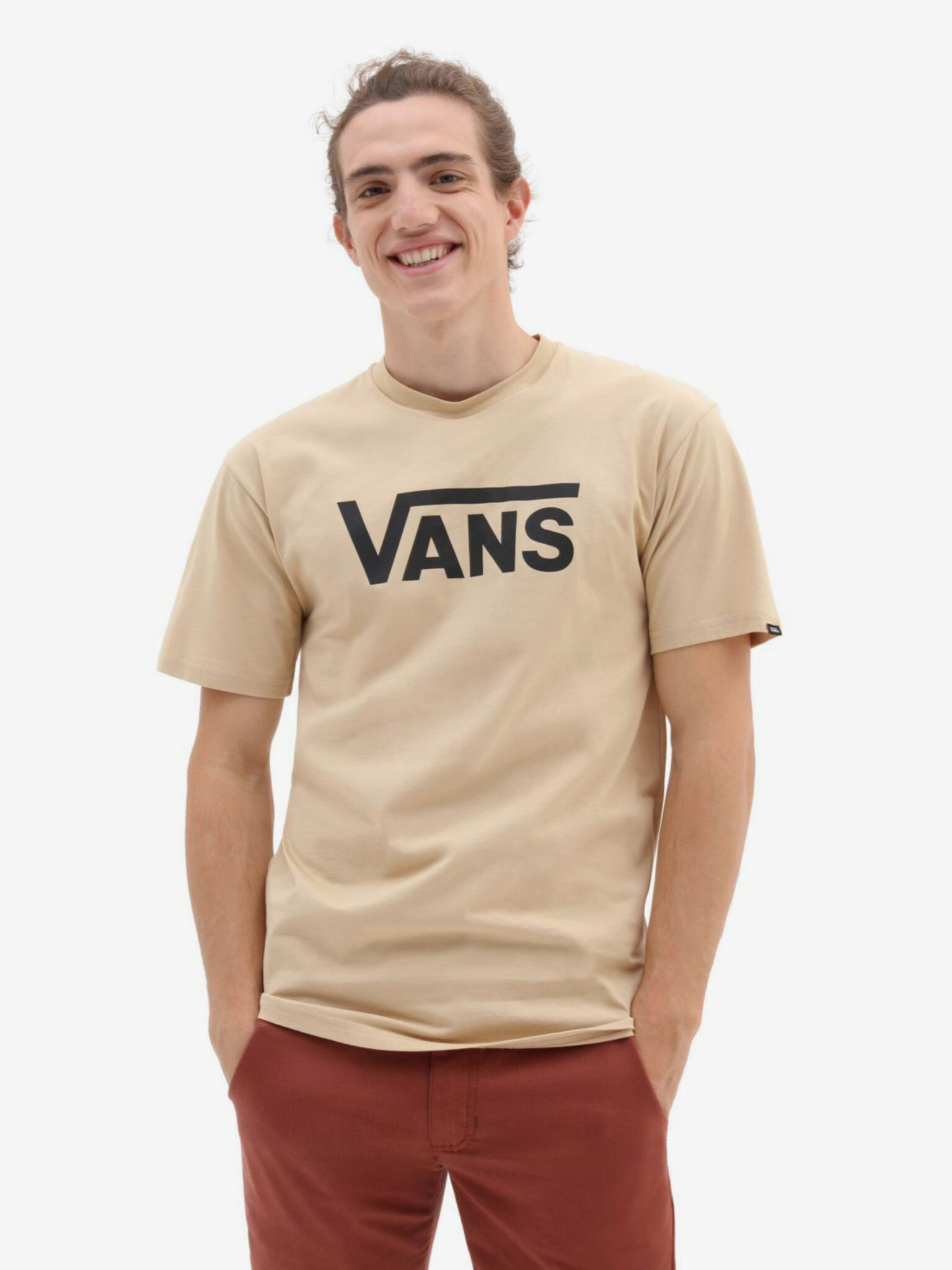 Vans Classic Tricou Bej - Pled.ro