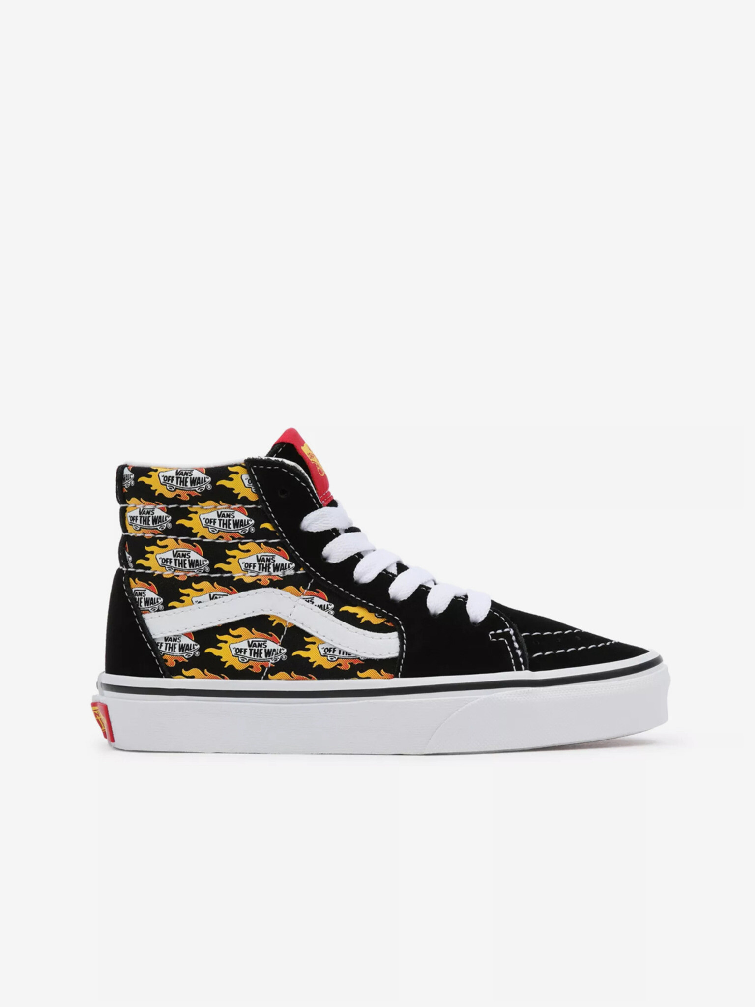 Vans Flame Logo Repeat Sk8-Hi Teniși pentru copii Negru - Pled.ro