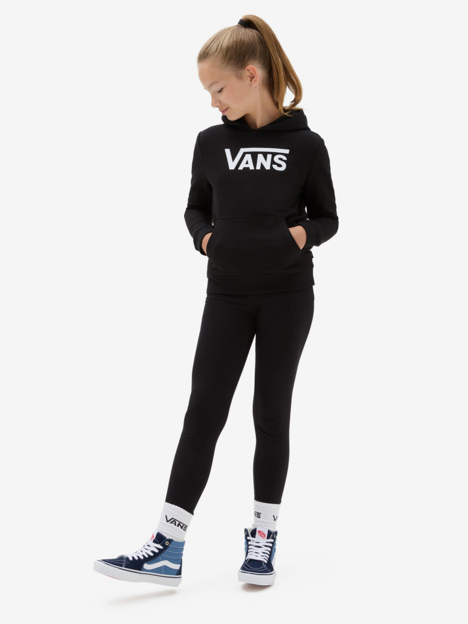 Vans Flying Hanorac pentru copii Negru - Pled.ro