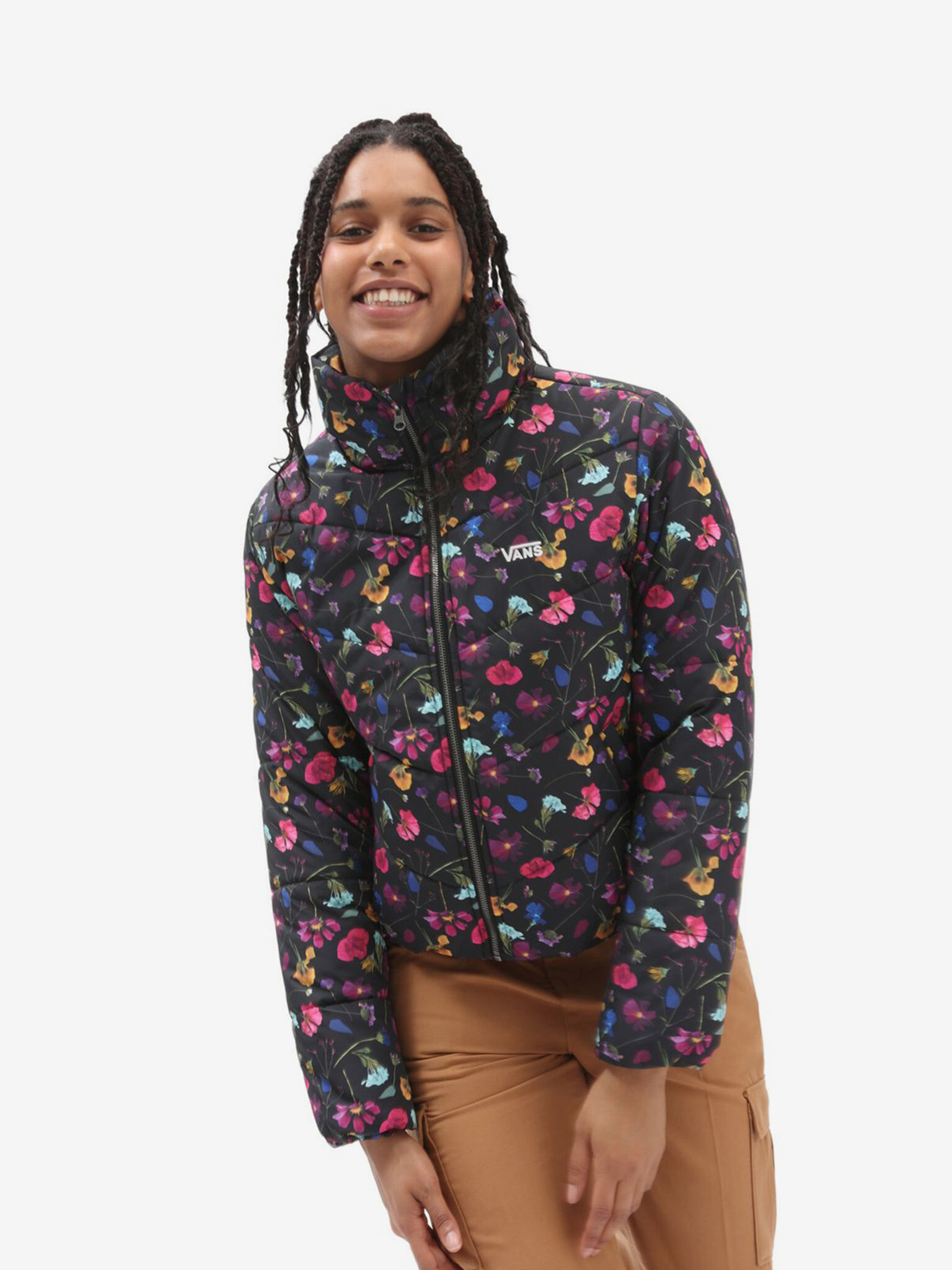 Vans Foundry V Printed Puffer MTE Jacheta Negru - Pled.ro