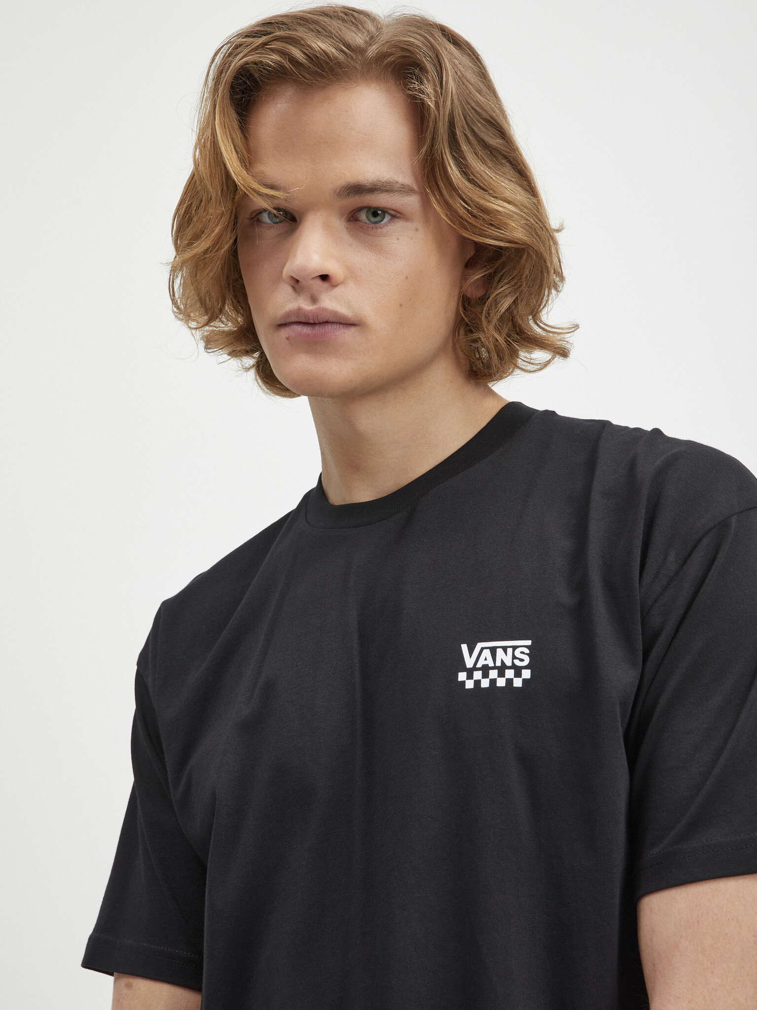 Vans Left Chest Logo II Tricou Negru - Pled.ro