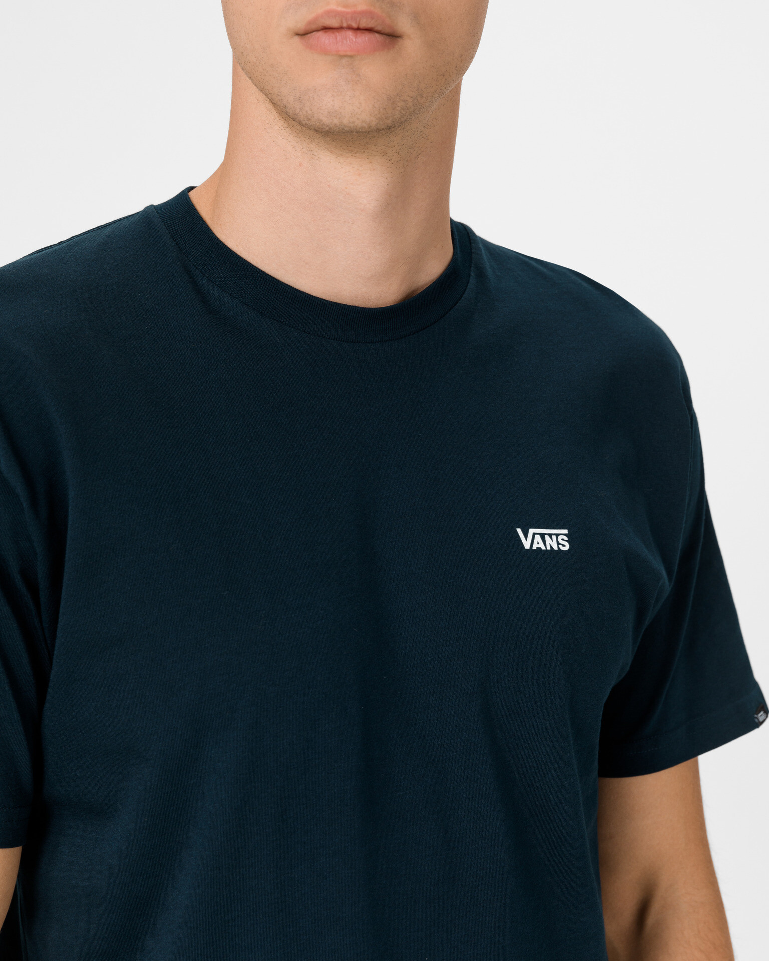 Vans Left Chest Logo Tricou Albastru - Pled.ro