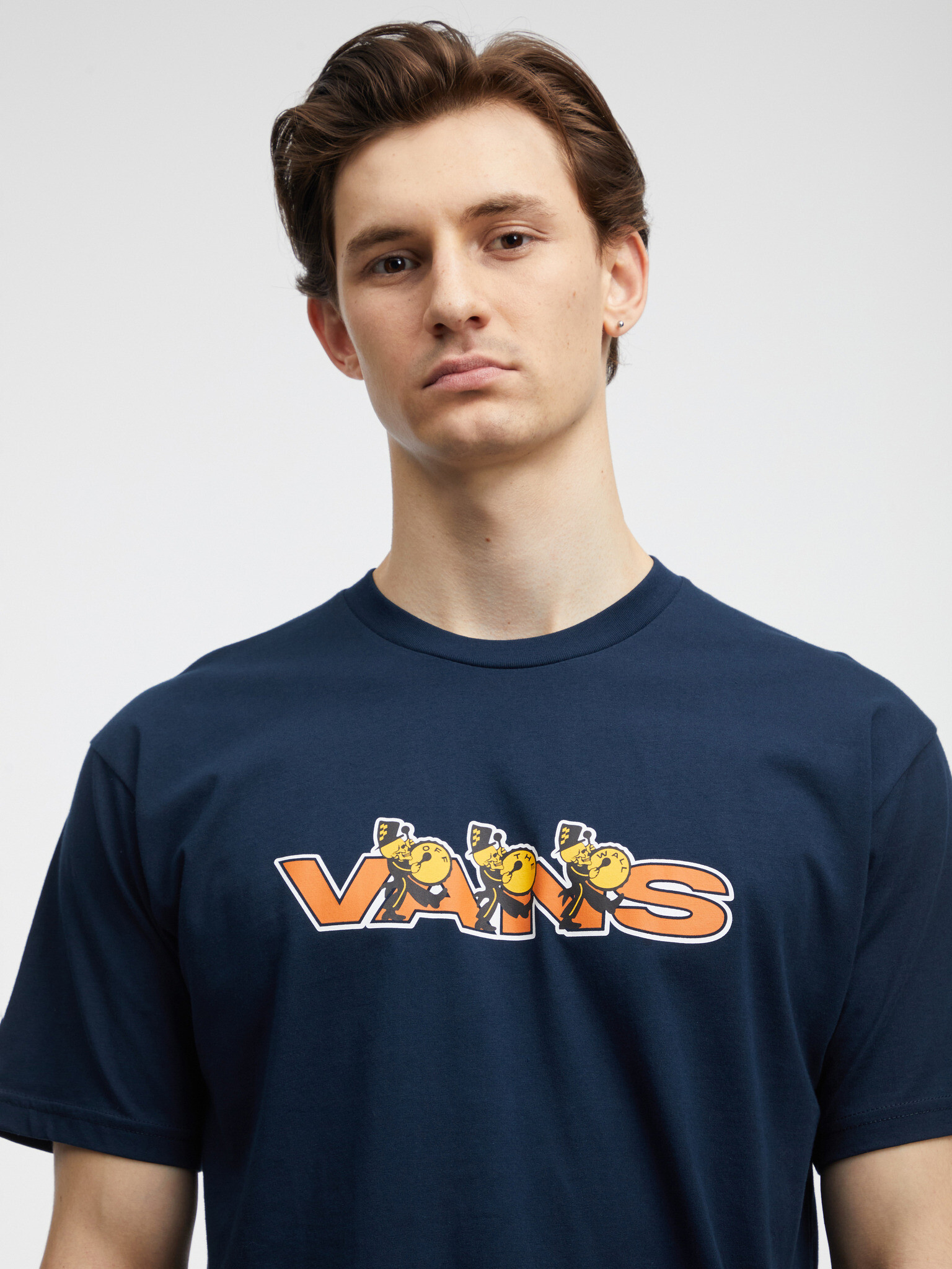 Vans Marching Tricou Albastru - Pled.ro