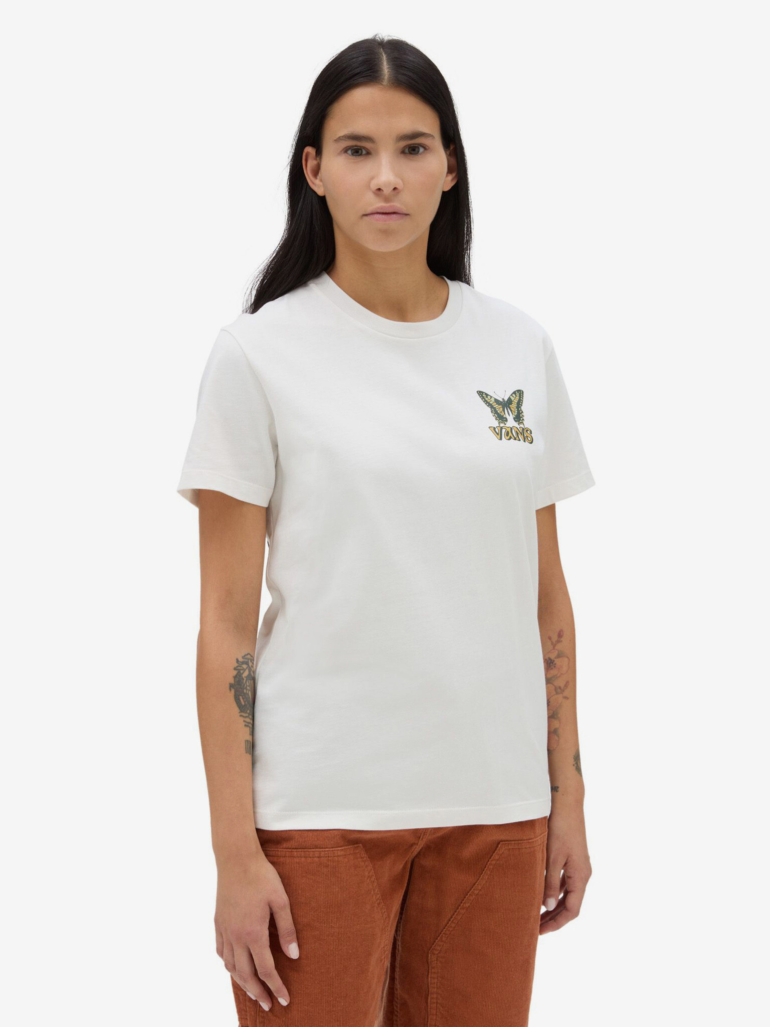 Vans Natural Fly Tricou Alb - Pled.ro