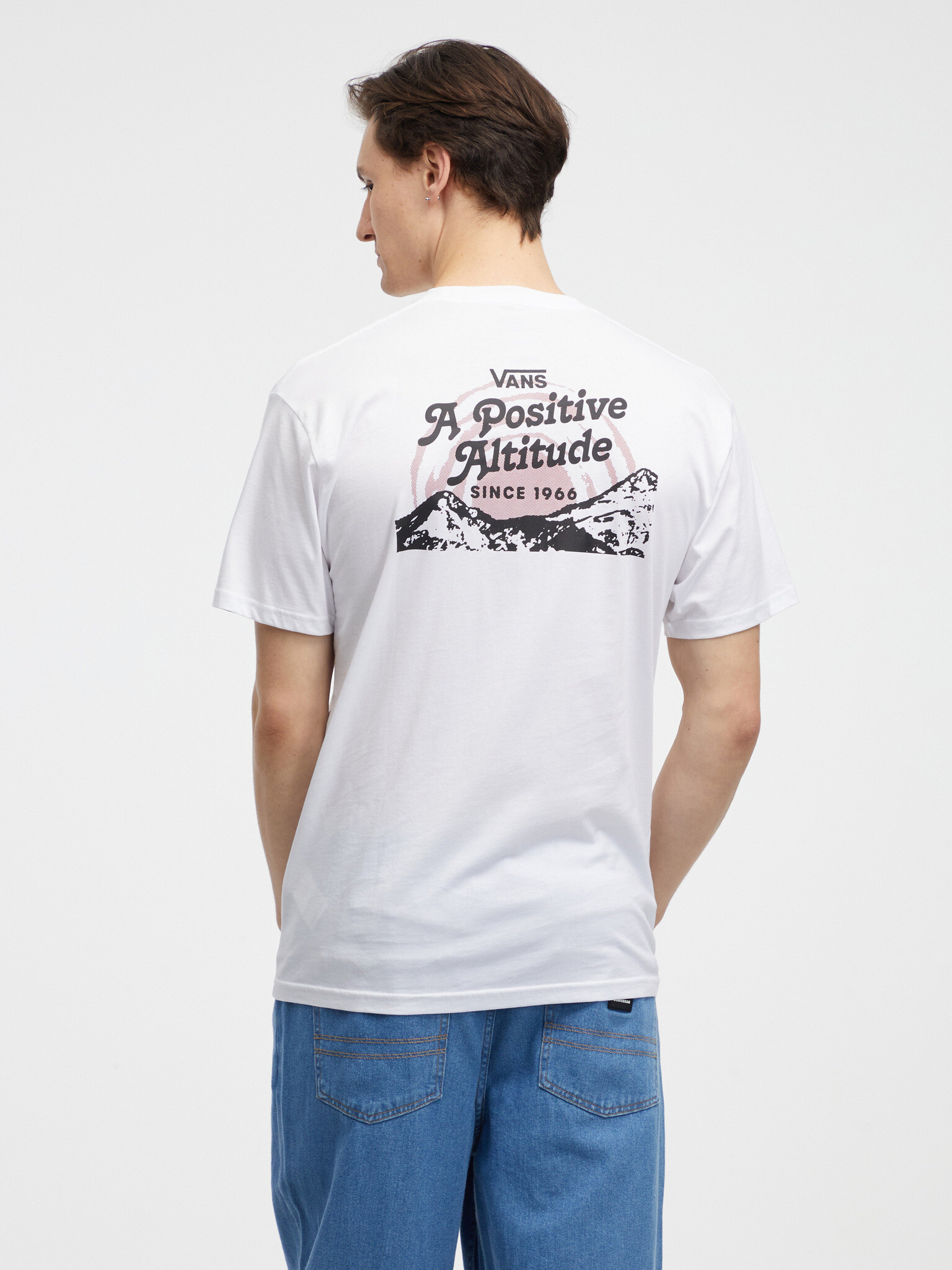 Vans Positive Attitude Tricou Alb - Pled.ro