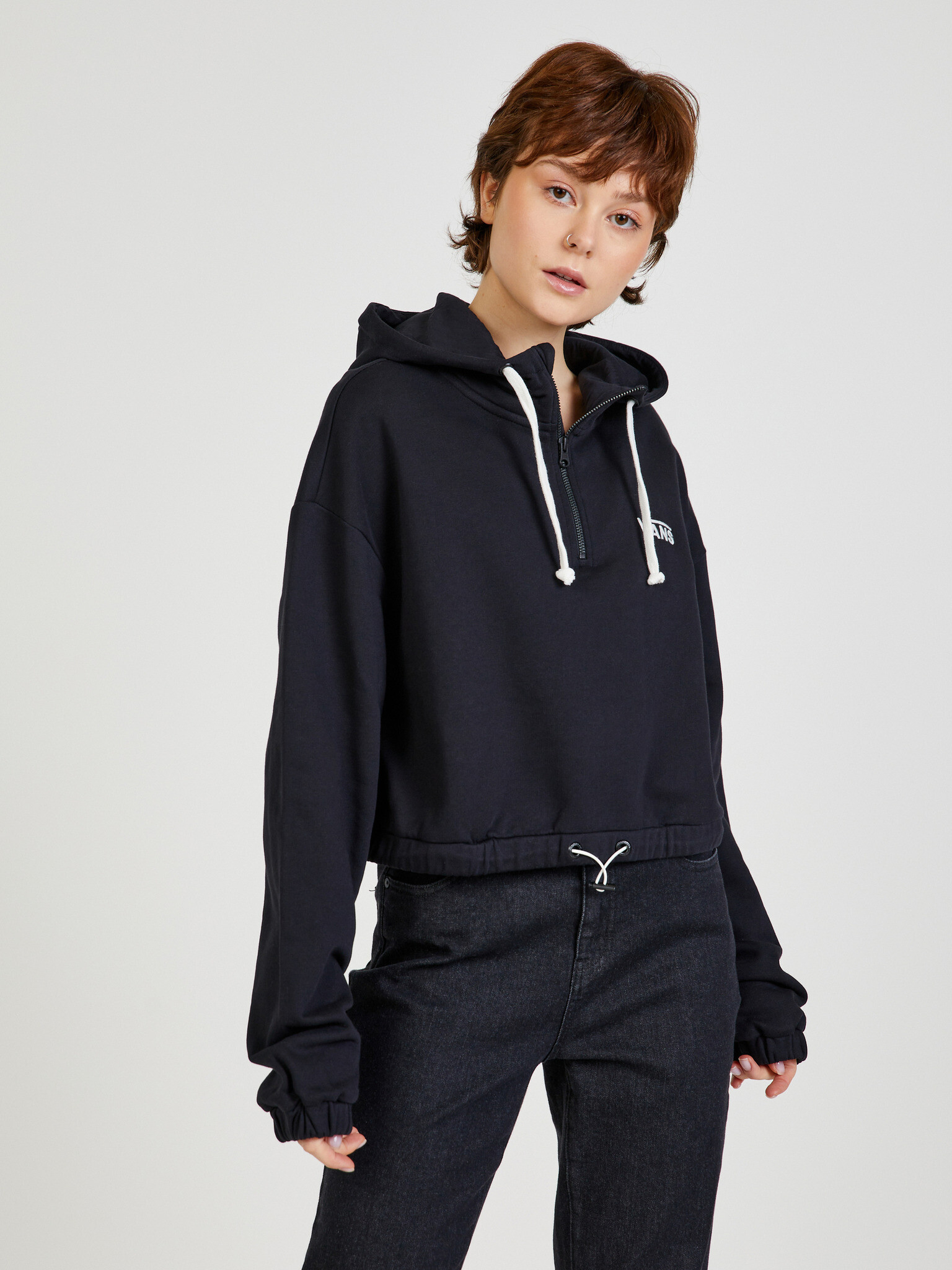 Vans Vine Hoodie Dits Hanorac Negru - Pled.ro